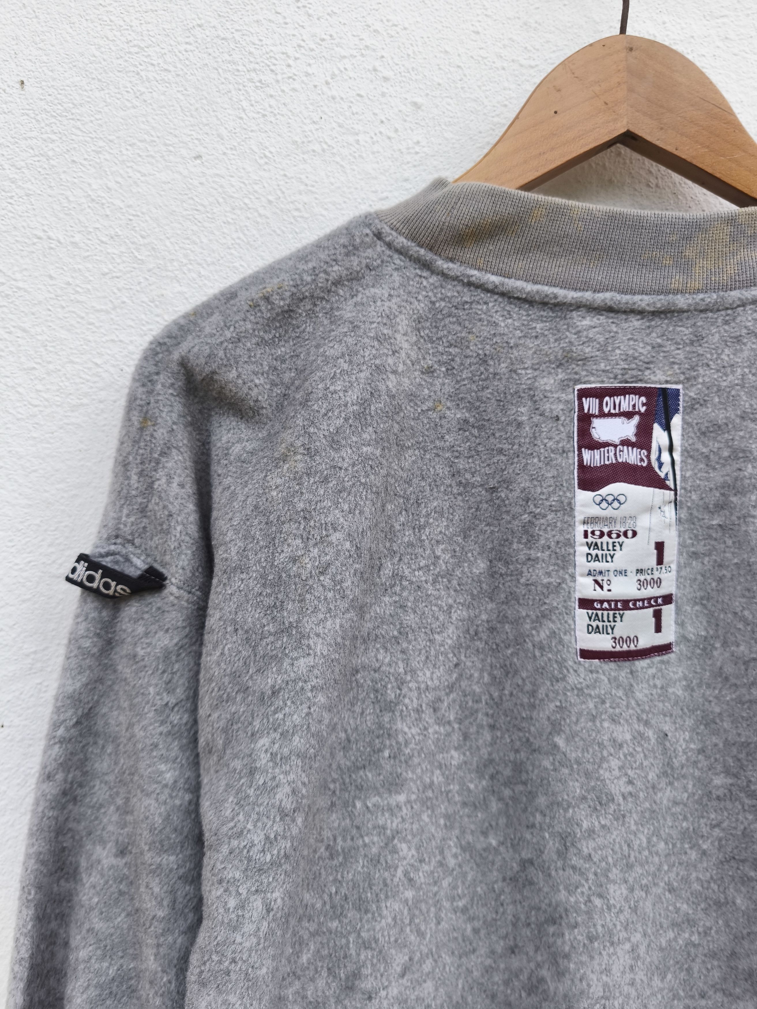 Adidas 80s Vintage Olympic Centennial Collection Adidas sweatshirt Size US L / EU 52-54 / 3 - 7 Thumbnail