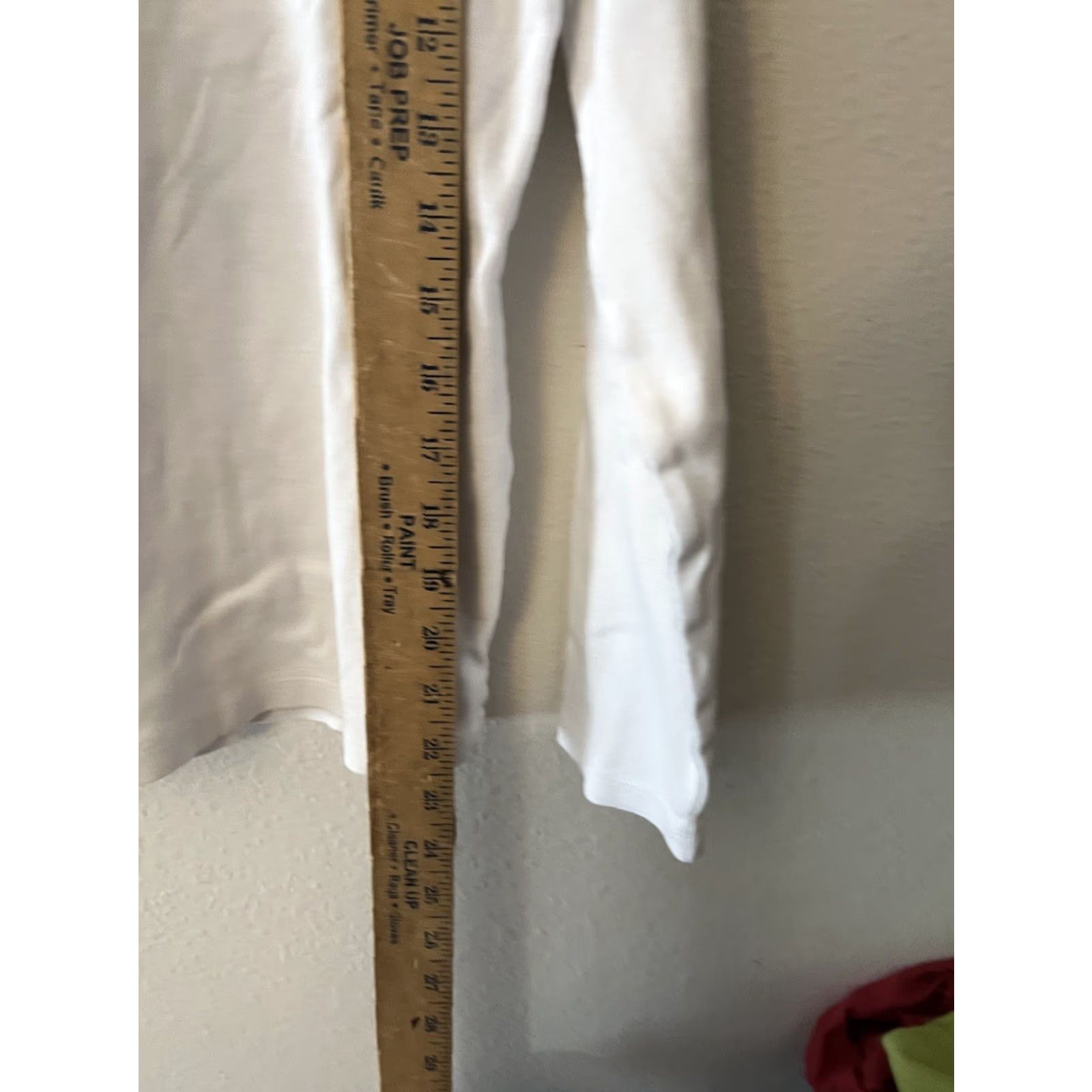 Talbots Talbots Womens Top Size Medium White Boat Neck Lace-Up Shoulder Long Sleeve Shirt Blouse Knit Cotton Rayon Raglan Sleeve Classic Preppy Mens/N/A Size M / US 6-8 / IT 42-44 - 4 Thumbnail