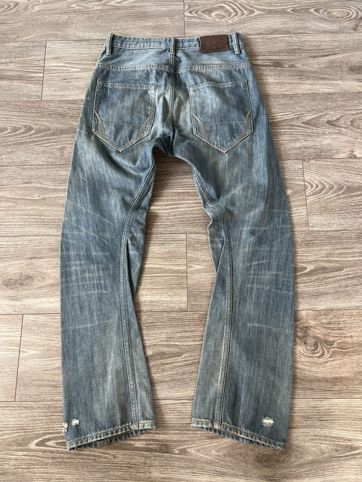 Allsaints Archival Allsaints Japan Denim Spitalfields Knees Jeans Size US 28 / EU 44 - 24 Thumbnail