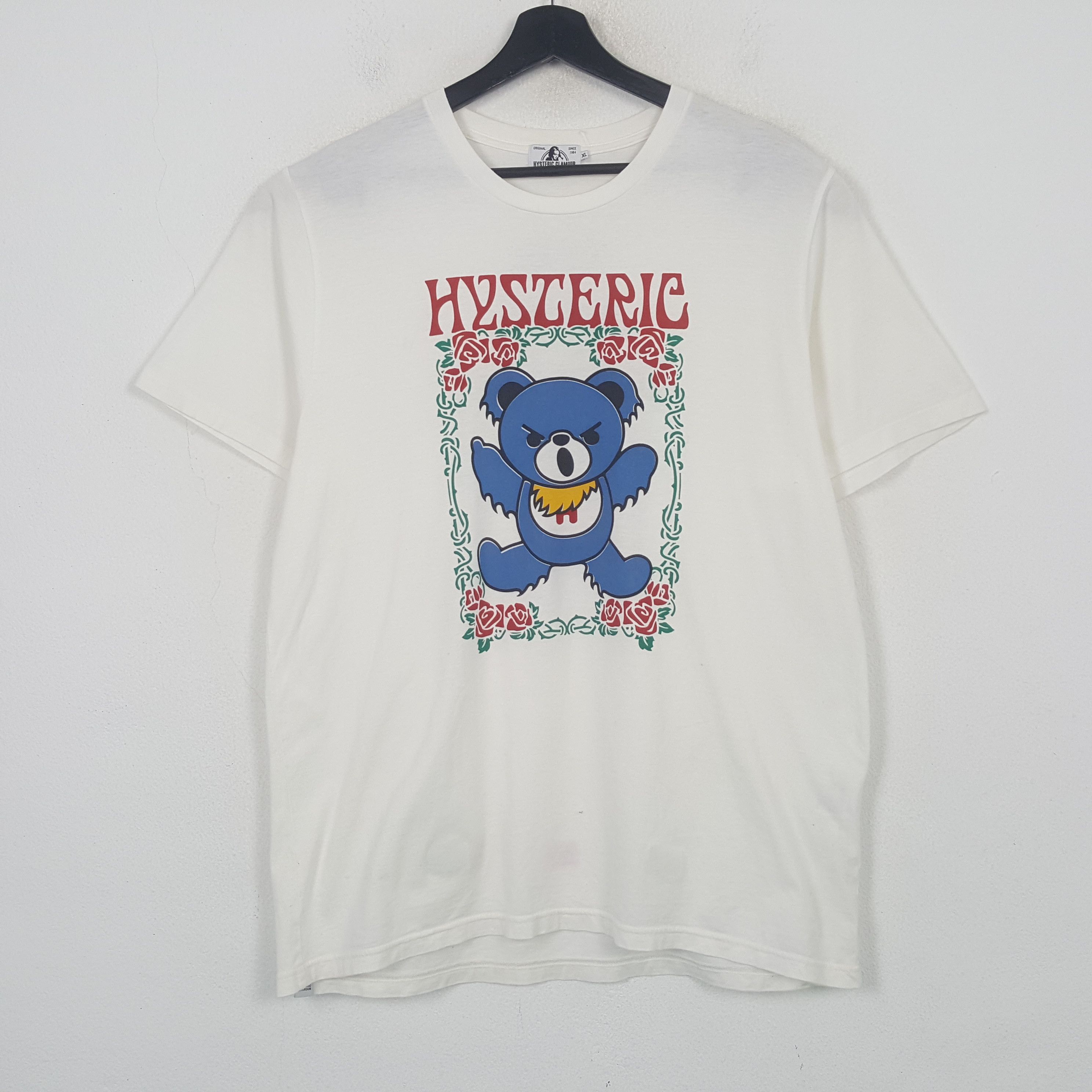 Hysteric Glamour Hysteric Glamour Japanese Brand Tshirt C294N41 Size US L / EU 52-54 / 3 - 1 Thumbnail