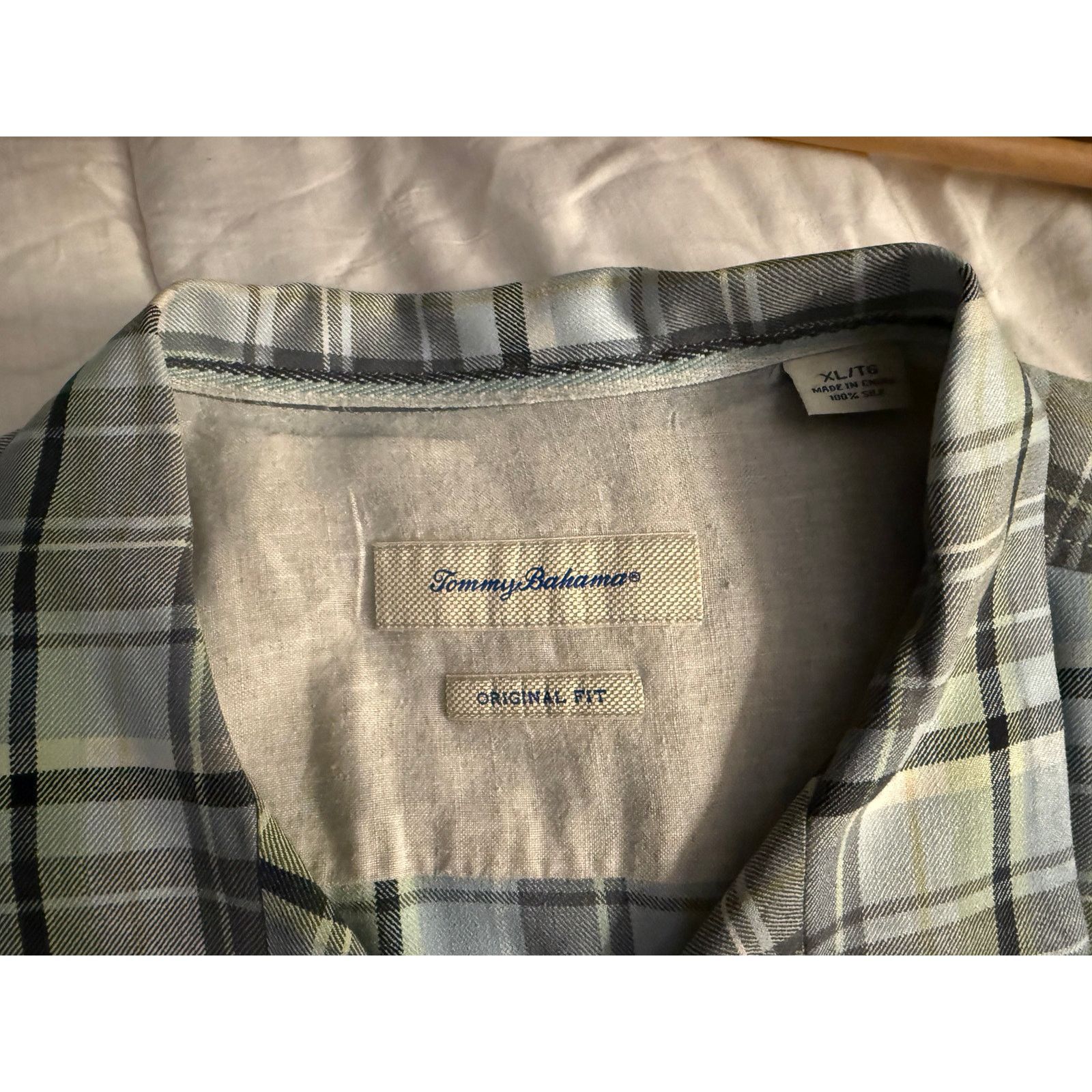 Tommy Bahama Tommy Bahama Silk Short Sleeve Button Down Plaid - X-large Size US XL / EU 56 / 4 - 3 Thumbnail