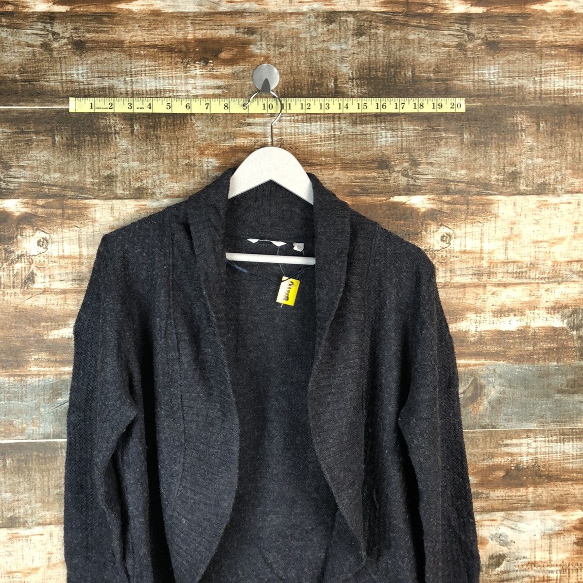 Japanese Brand Uniqlo Black Cardigan Knitwear #A1358 Size L / US 10 / IT 46 - 2 Thumbnail