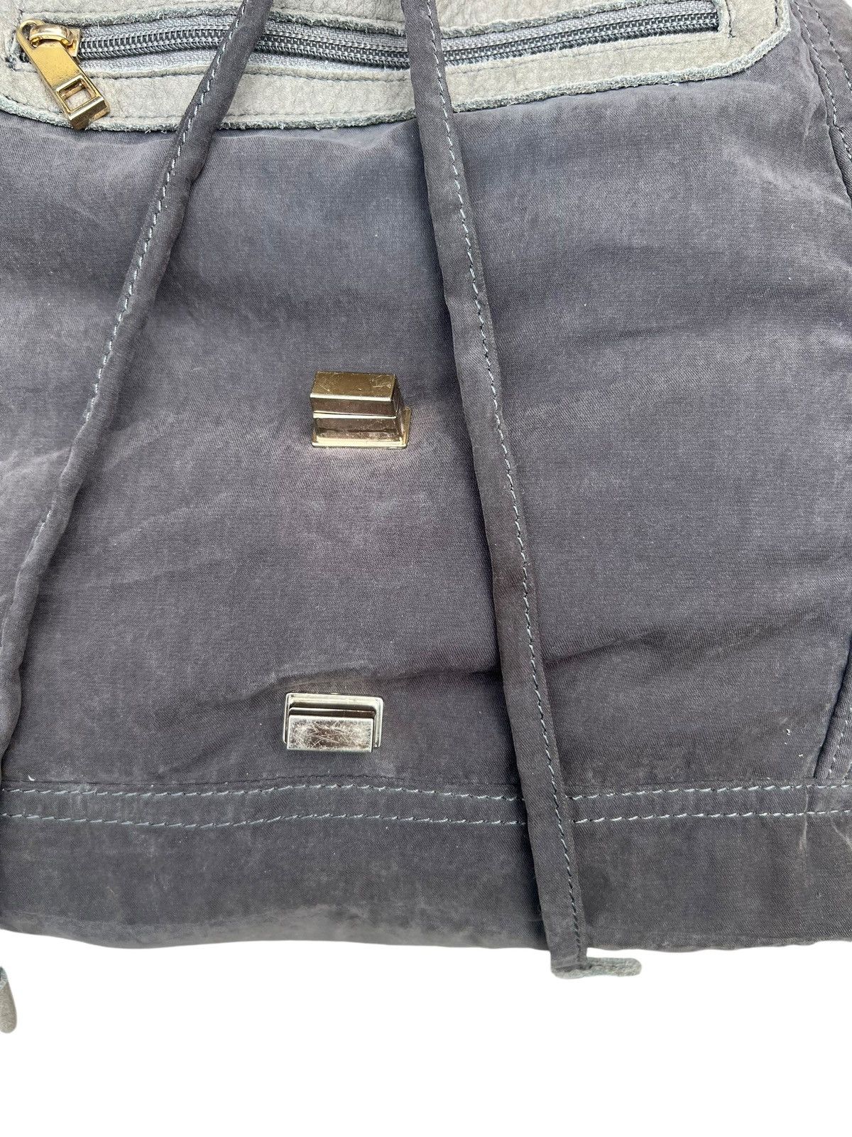 Leather Ear Papillonner Japan Patina Leather Hybrid Backpack Size ONE SIZE - 8 Thumbnail