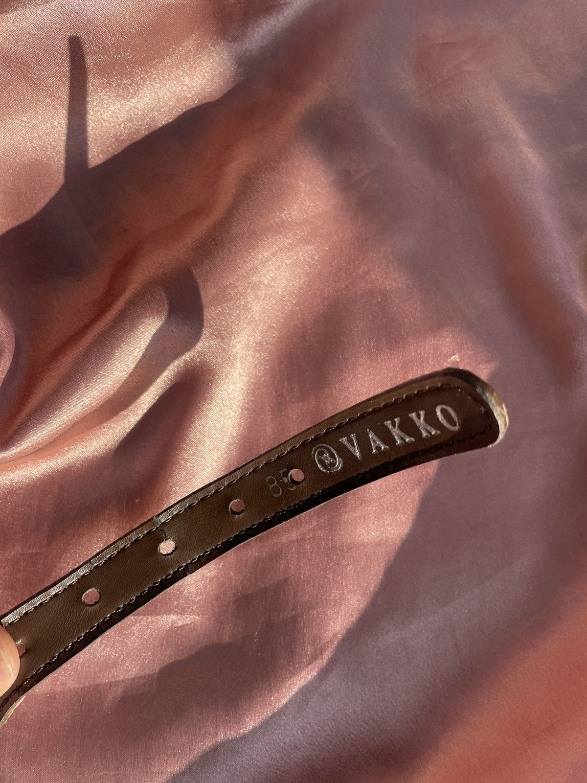 Vintage Vakko belt Size ONE SIZE - 8 Thumbnail