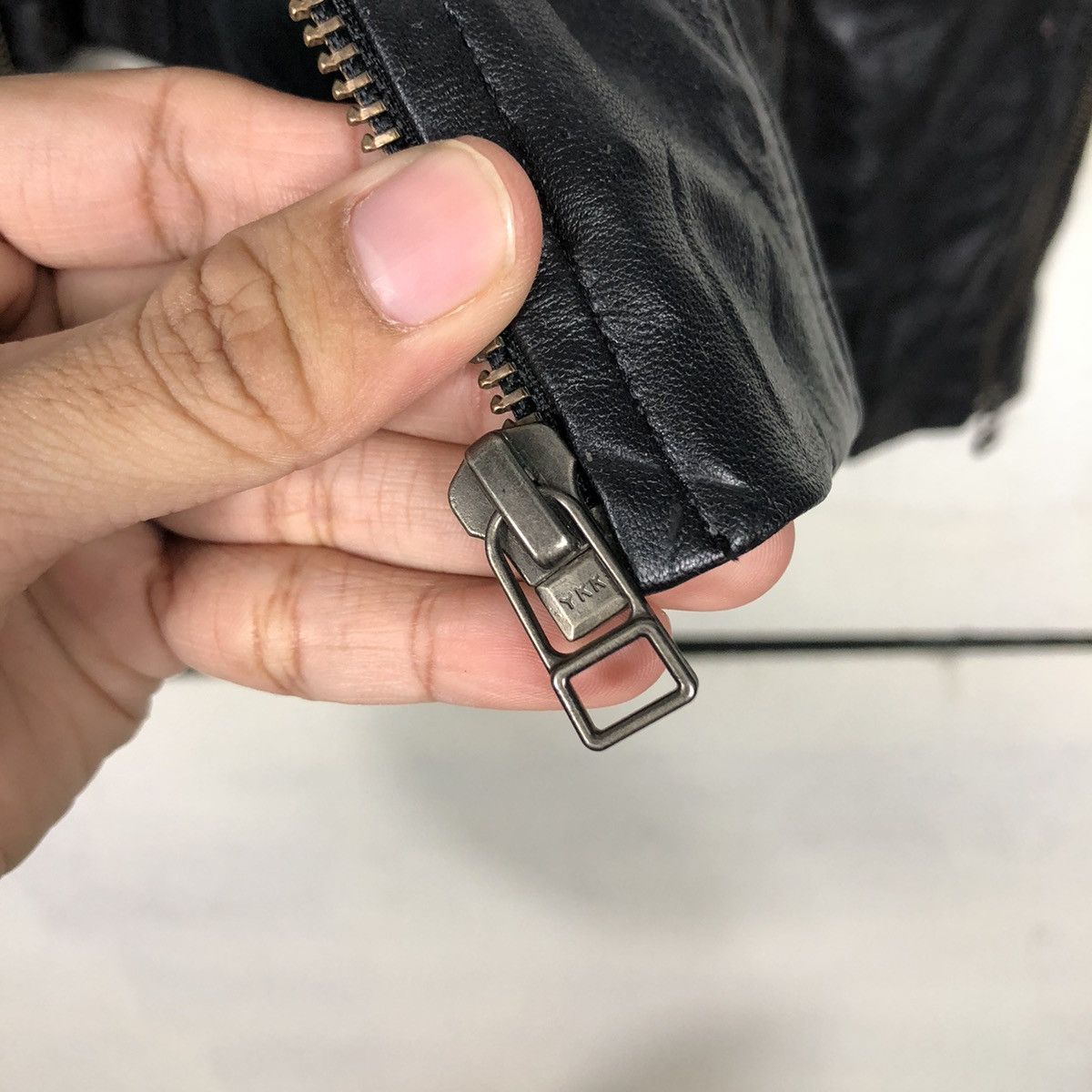 Japanese Brand 📌Cropped Biker Soft Leather Jacket Mango Streetwear Size US M / EU 48-50 / 2 - 18 Thumbnail