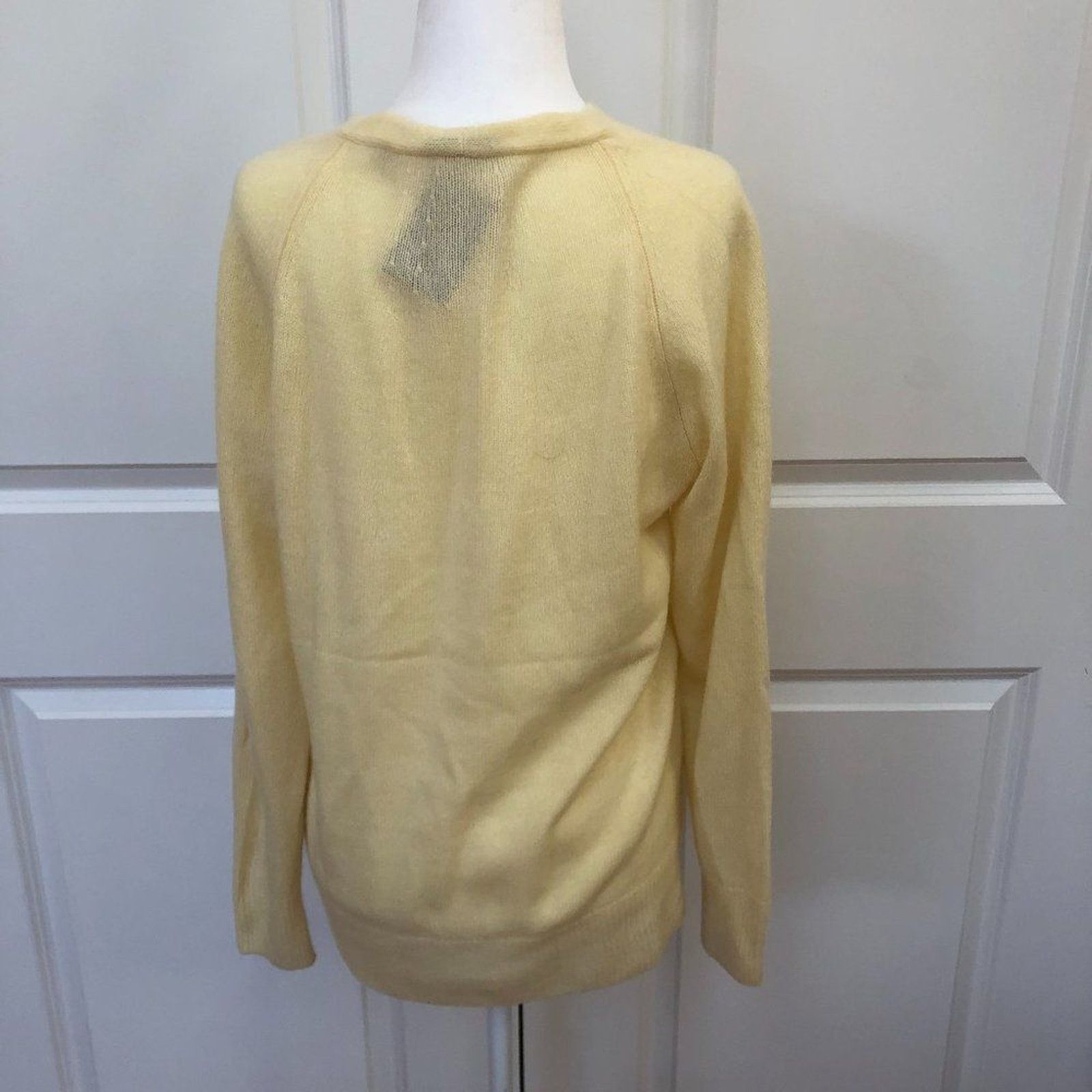 Vince VINCE Marled Wool Cashmere Blended V-Neck Sweater Size S / US 4 / IT 40 - 6 Thumbnail