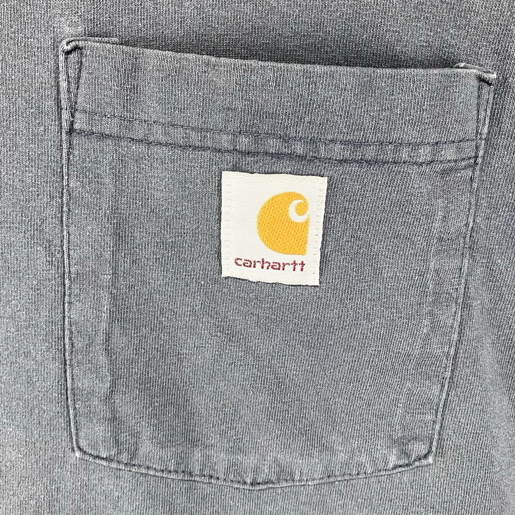 Carhartt VINTAGE Carhartt Mens Blue Stone 2XLT TALL Short Sleeve T-Shirt Loose Fit All Cotton Size US XXL / EU 58 / 5 - 3 Thumbnail
