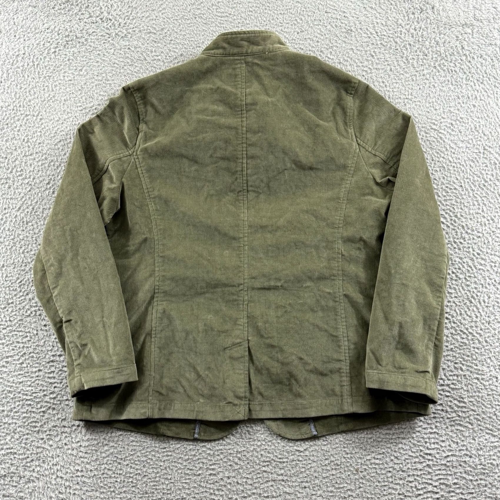 Vintage VINTAGE LL Bean Jacket Womens XL Green Corduroy Military Snap Pockets Elbow Patches Size XL / US 12-14 / IT 48-50 - 7 Thumbnail