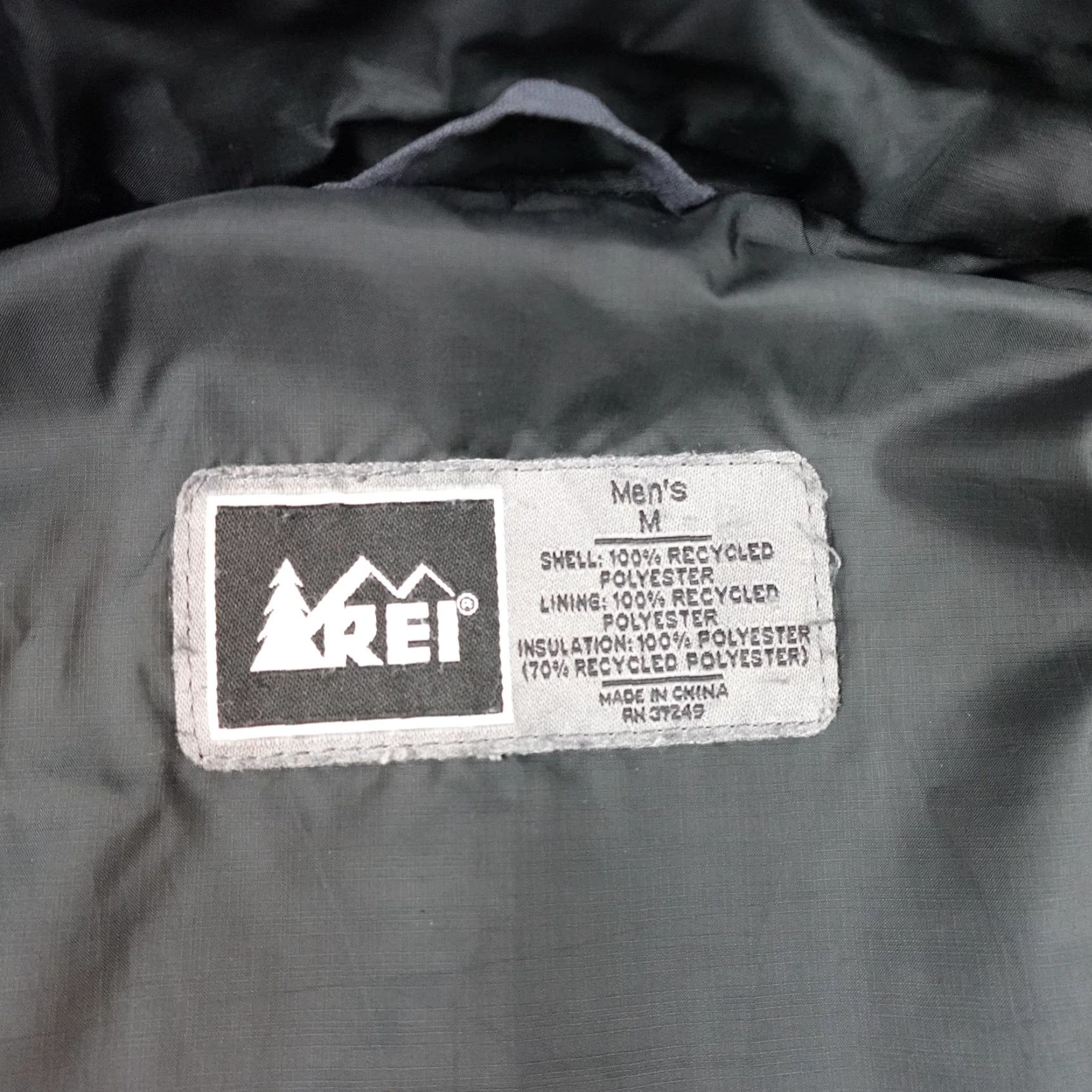 Vintage REI Packable Jacket Mens M Gray Insulated Pertex Microlight Eco Full Zip Jacket Size US M / EU 48-50 / 2 - 6 Thumbnail