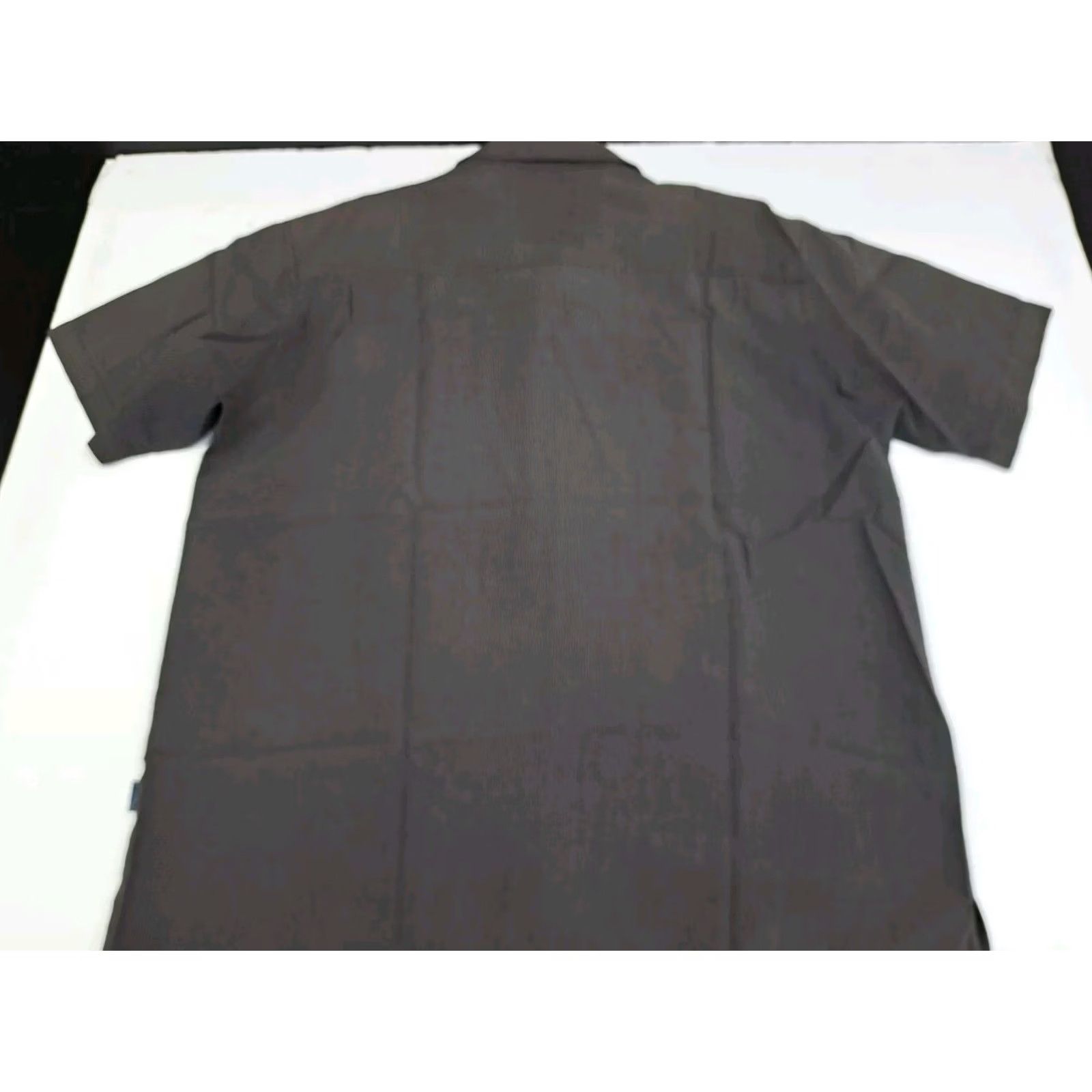 Vintage Woody's Retro Lounge Shirt Mens Short Sleeve Brown XL Button-Up Collared Retro Pattern Check Pockets Vintage No Size US XL / EU 56 / 4 - 3 Thumbnail