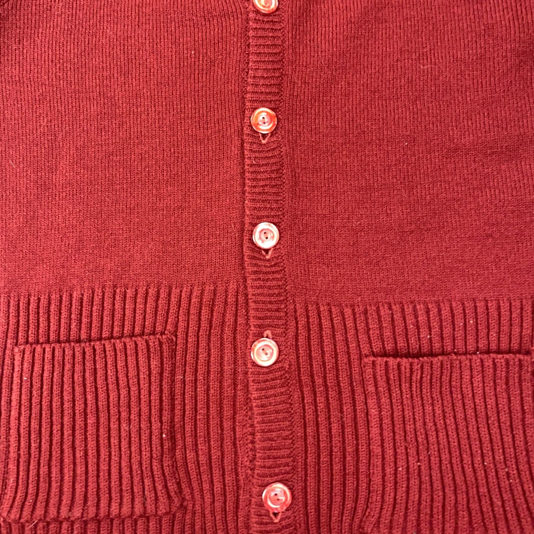 KEEN VINTAGE Keen Mens Sweater Vest Cardigan Knit Red Medium Pockets V-Neck 70s Ivy League Retro Grunge Admirers Mens Size US M / EU 48-50 / 2 - 3 Thumbnail