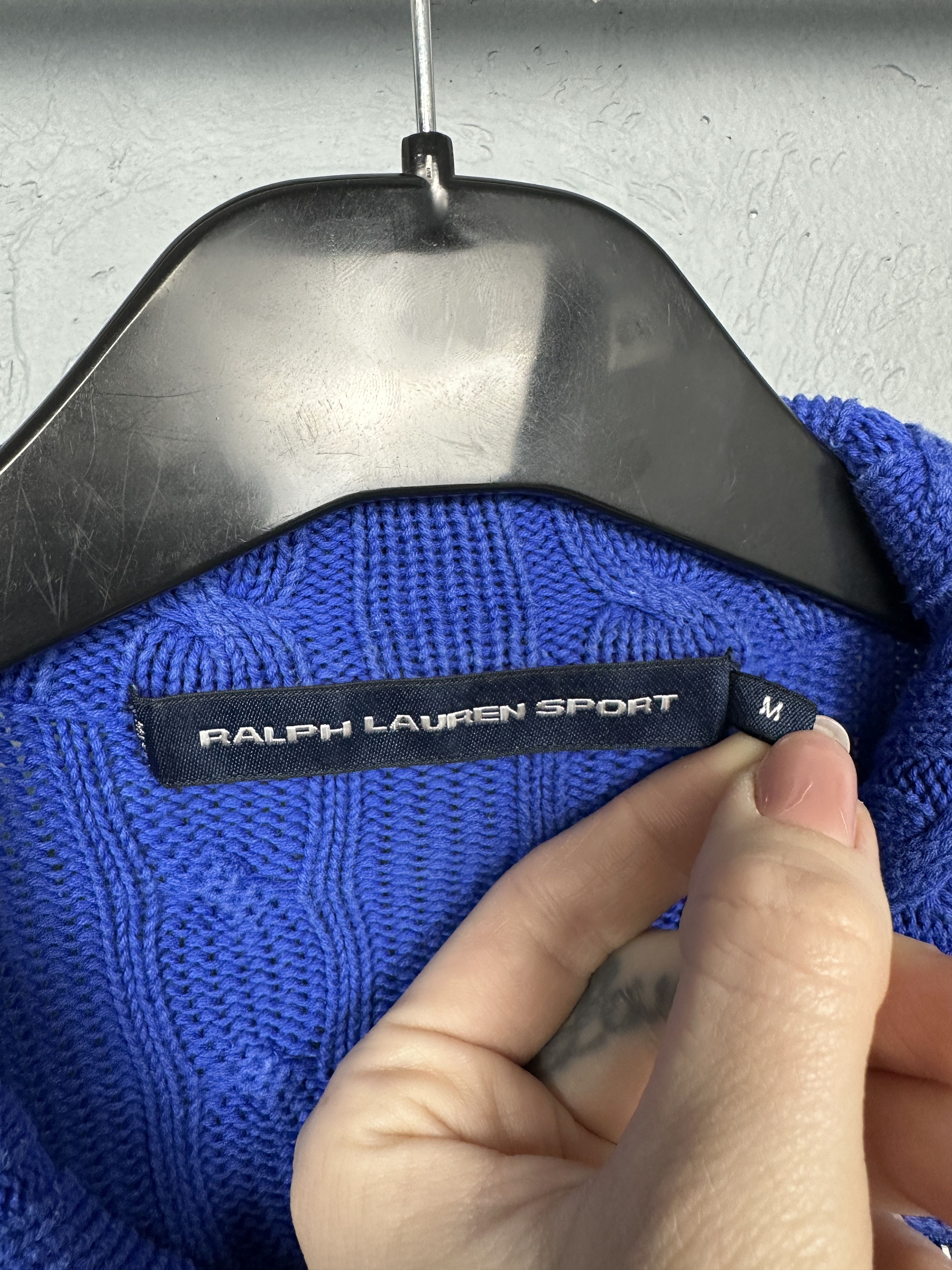 Polo Ralph Lauren Polo Ralph Lauren Vintage Womens Cable Knit Full Zip Sweater Size M / US 6-8 / IT 42-44 - 4 Thumbnail