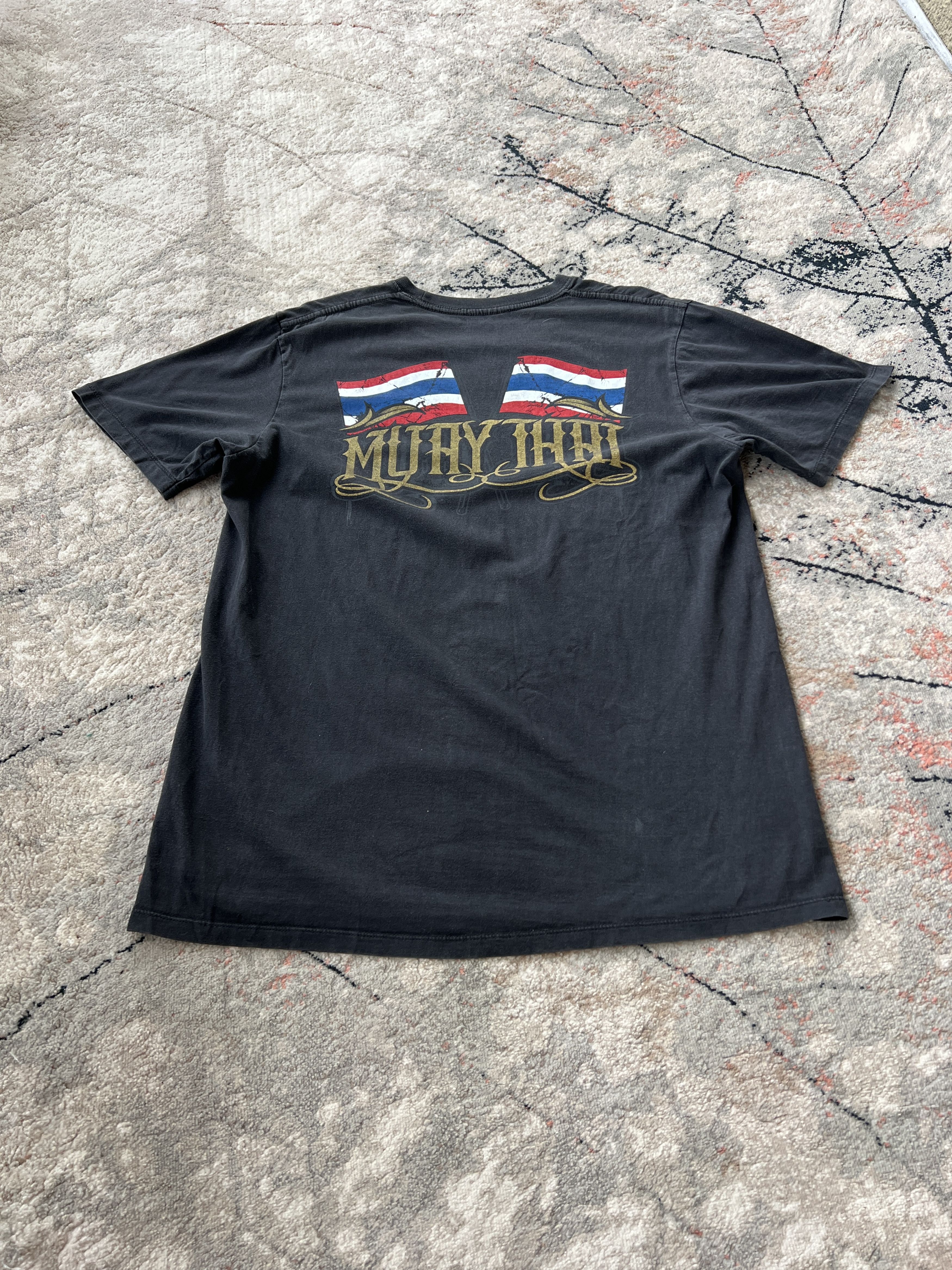 Vintage Muay Thai King of martial Art Collective Tee Size US L / EU 52-54 / 3 - 4 Thumbnail