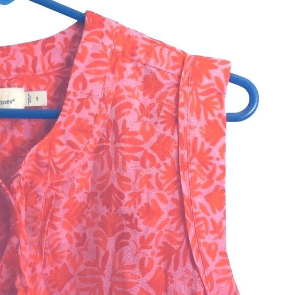 Vineyard Vines Vineyard Vines Size S Blouse Tunic Linen Tile Otami Tassel P Size S / US 4 / IT 40 - 9 Thumbnail