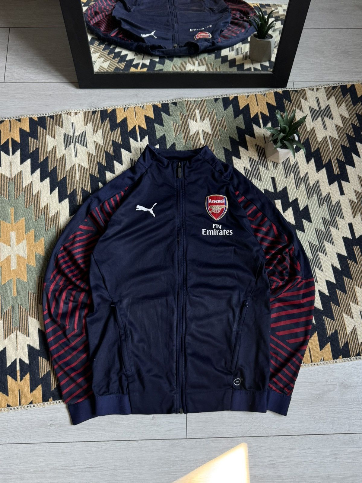 Puma Puma Arsenal Training Blockcore Jacket Size US S / EU 44-46 / 1 - 1 Thumbnail