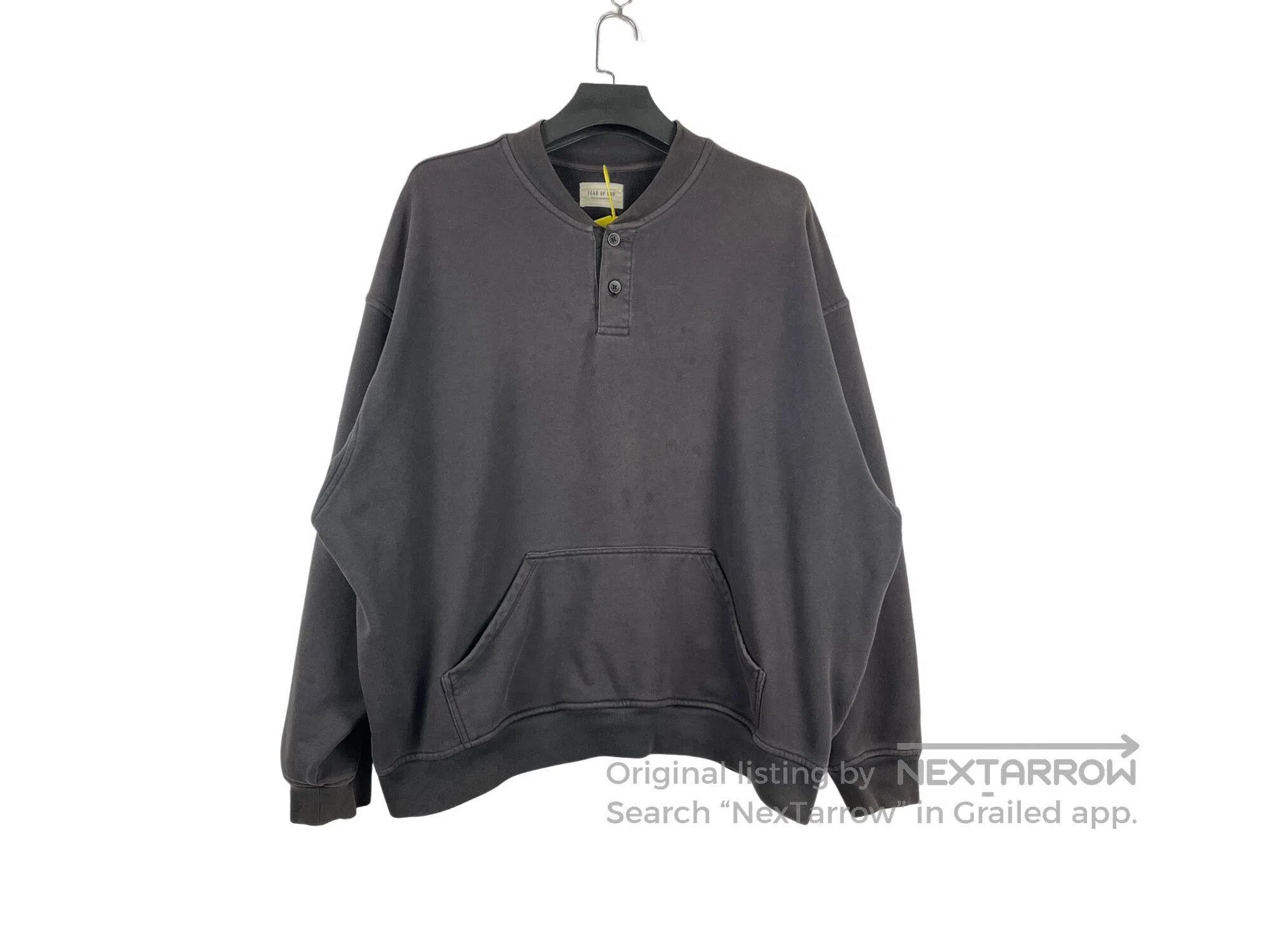 Fear of God FEAR OF GOD Mainline Henley Sweater Size US XL / EU 56 / 4 - 1 Thumbnail
