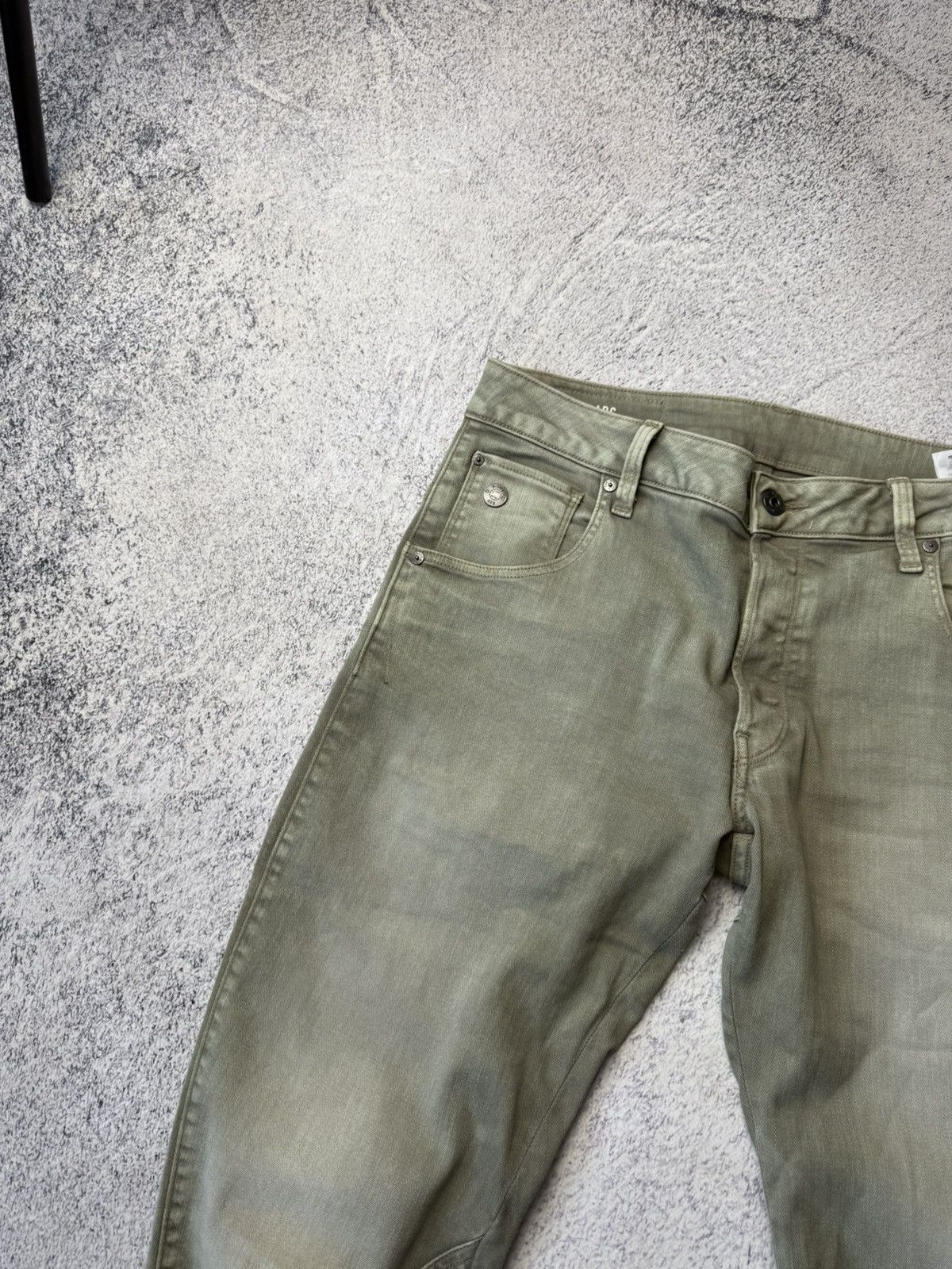 G-Star Rare Vintage G-Star Raw 3D Slim Pants 90's Y2K Size US 32 / EU 48 - 3 Thumbnail