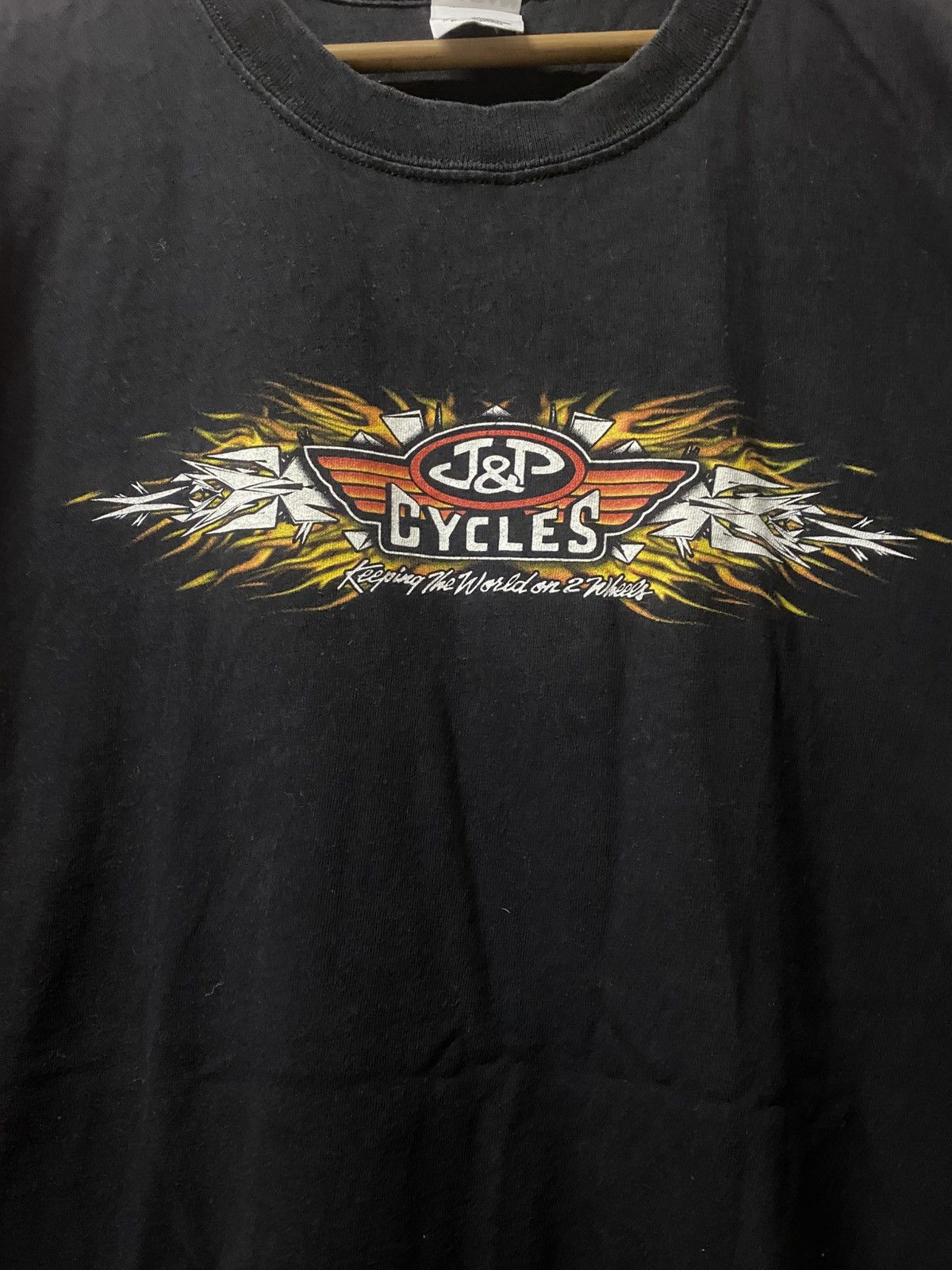 Vintage Vintage STURGIS 2002 Bike Rally USA Flag Live To Ride Size US XL / EU 56 / 4 - 5 Thumbnail