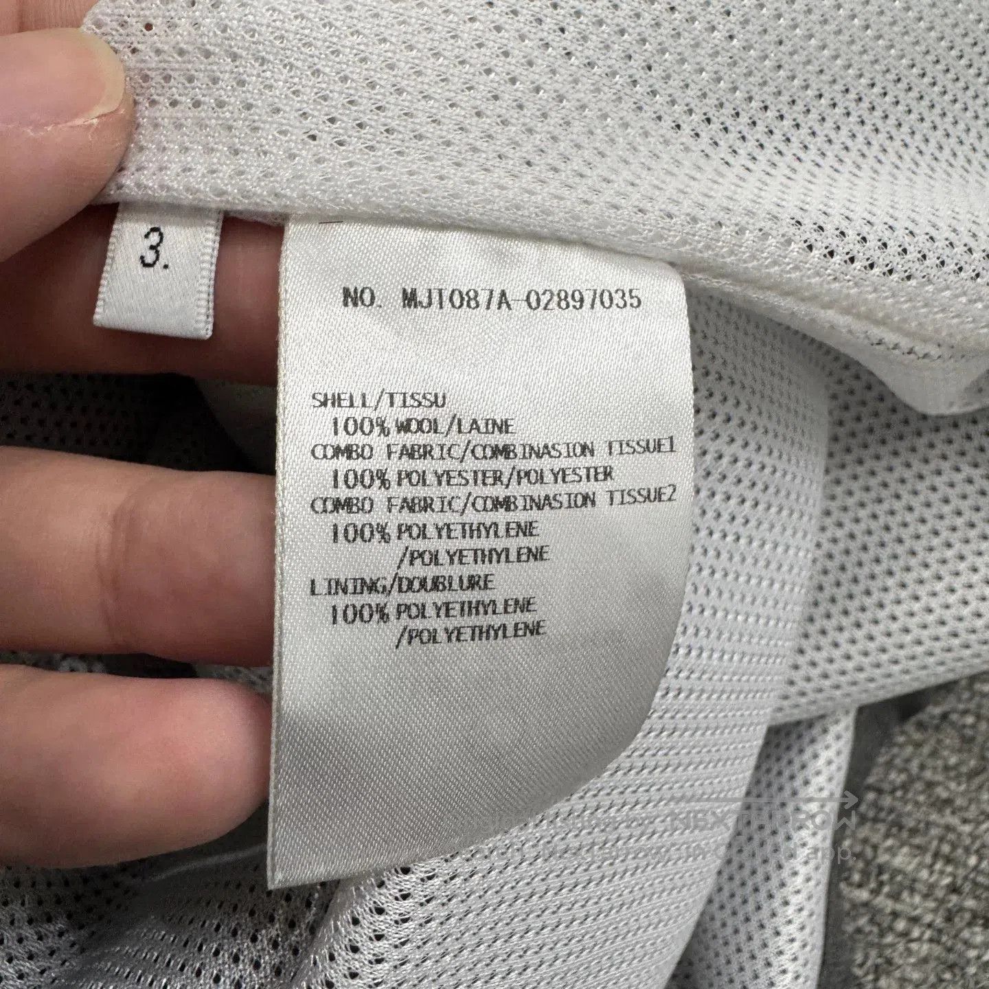 Thom Browne Thom Browne Gray Wool Coat. Size US L / EU 52-54 / 3 - 3 Thumbnail