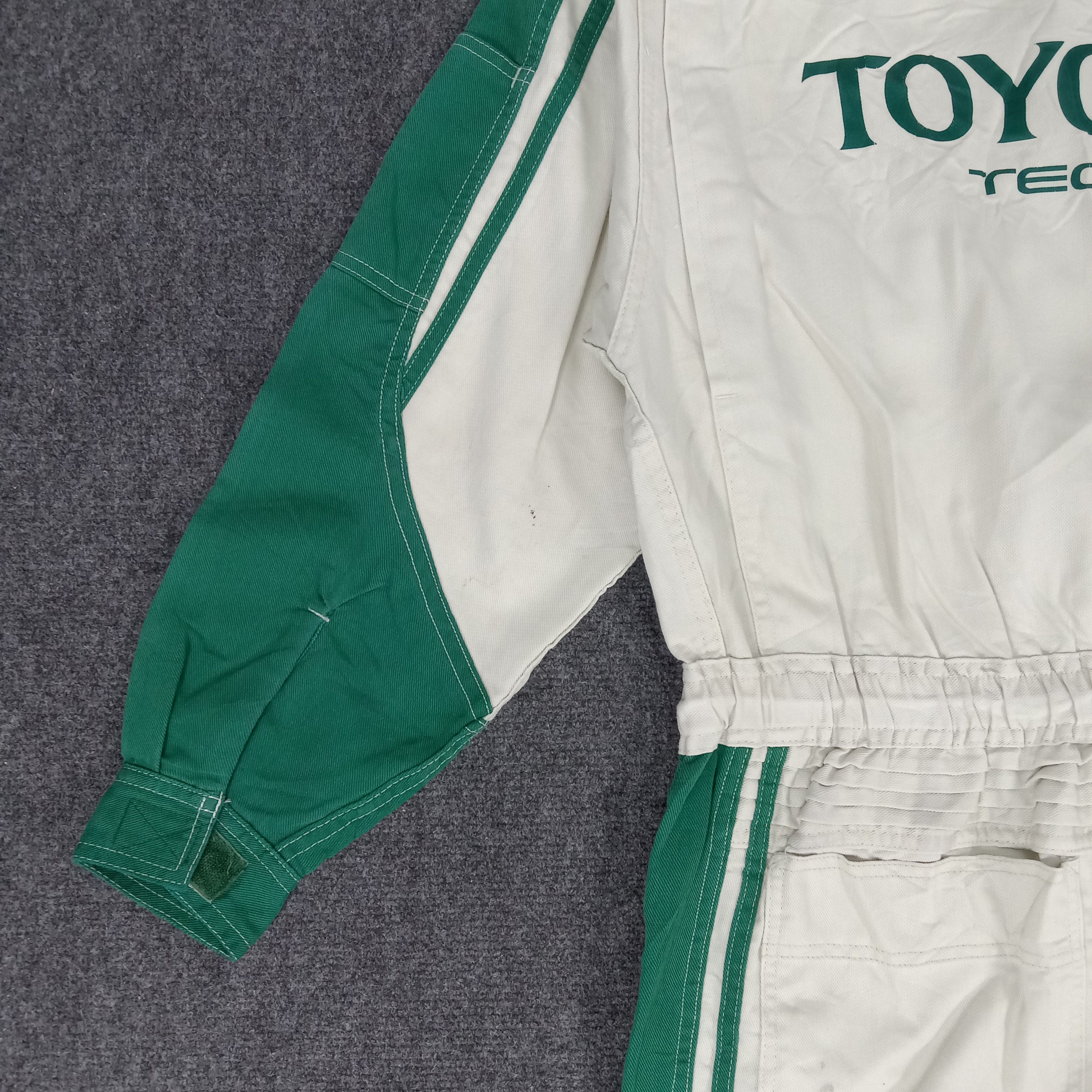Japanese Brand × Vintage Toyopet Tecno Toyota Racing Team Coverall Jacket Size US S / EU 44-46 / 1 - 4 Thumbnail