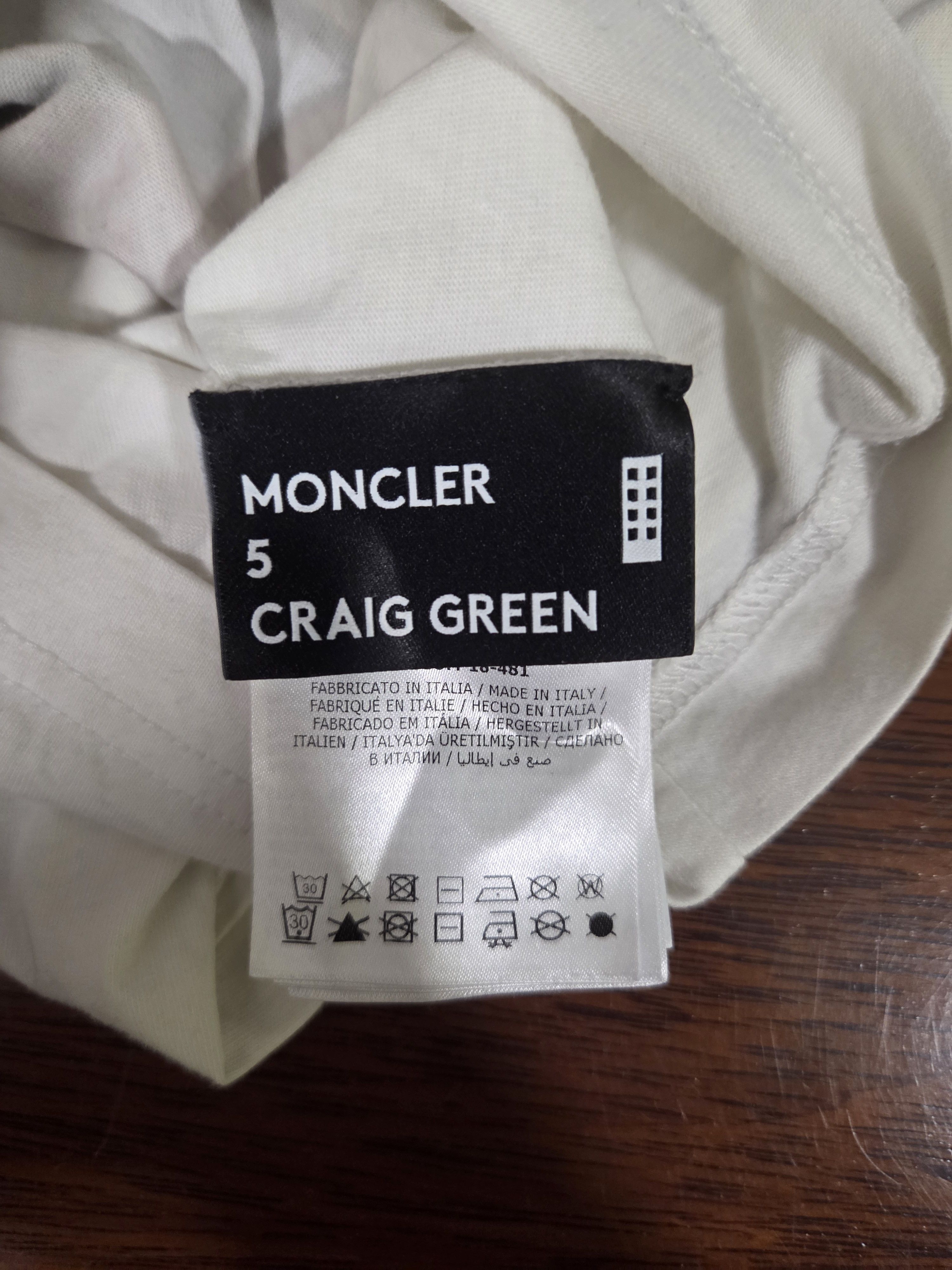 Craig Green × Moncler Moncler x Craig green classic T-shirt Size US M / EU 48-50 / 2 - 5 Thumbnail
