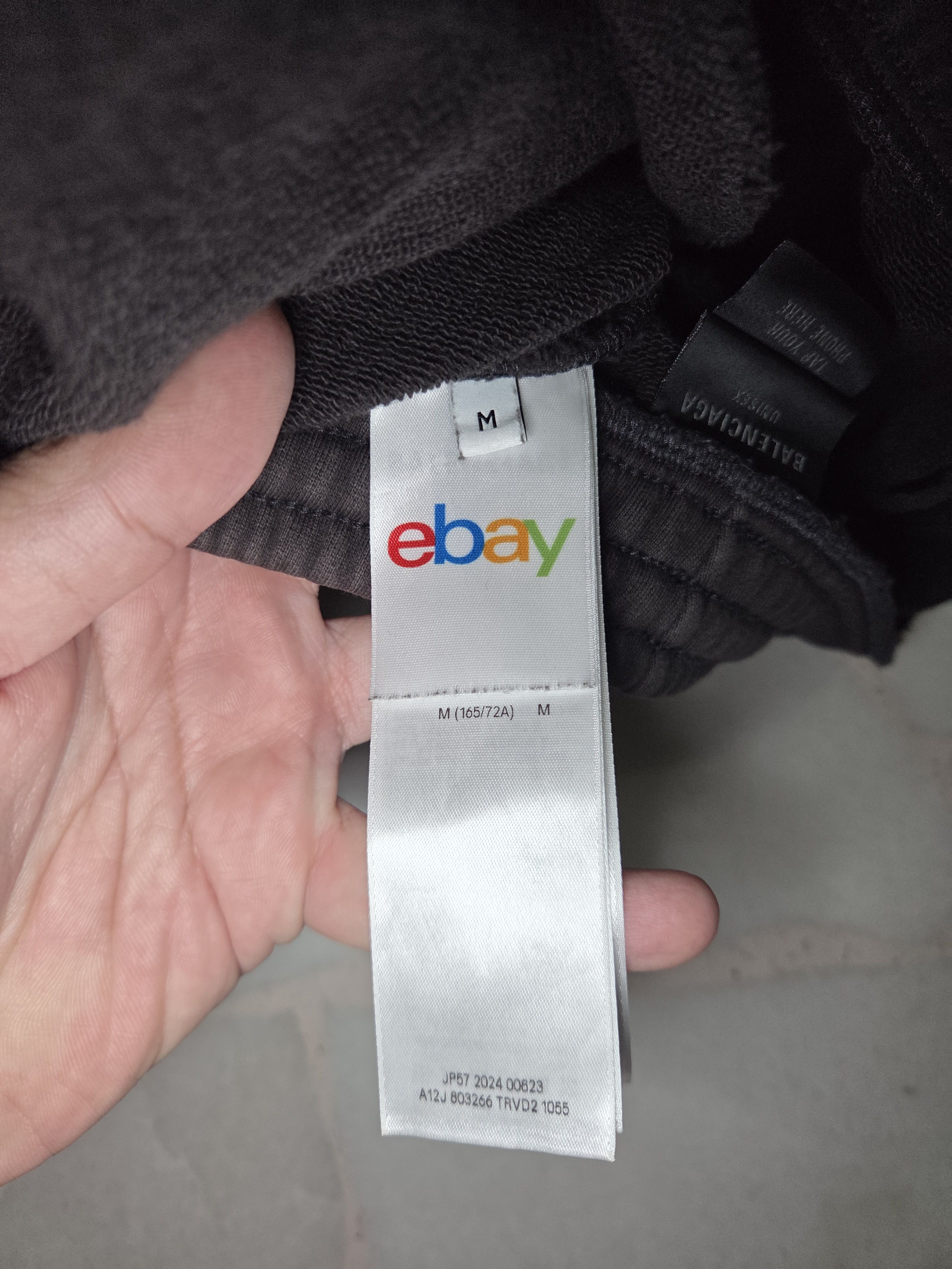 Balenciaga Balenciaga eBay sweatpants size Medium Unisex fit Size US 32 / EU 48 - 4 Thumbnail