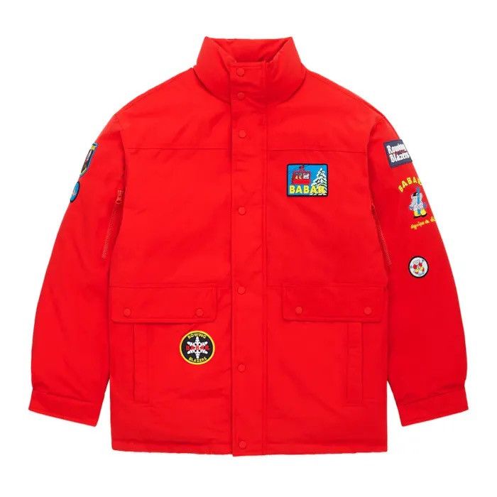 Image of Rowing Blazers X Barbar Ski Jacket in Red, Men's (Size XL)