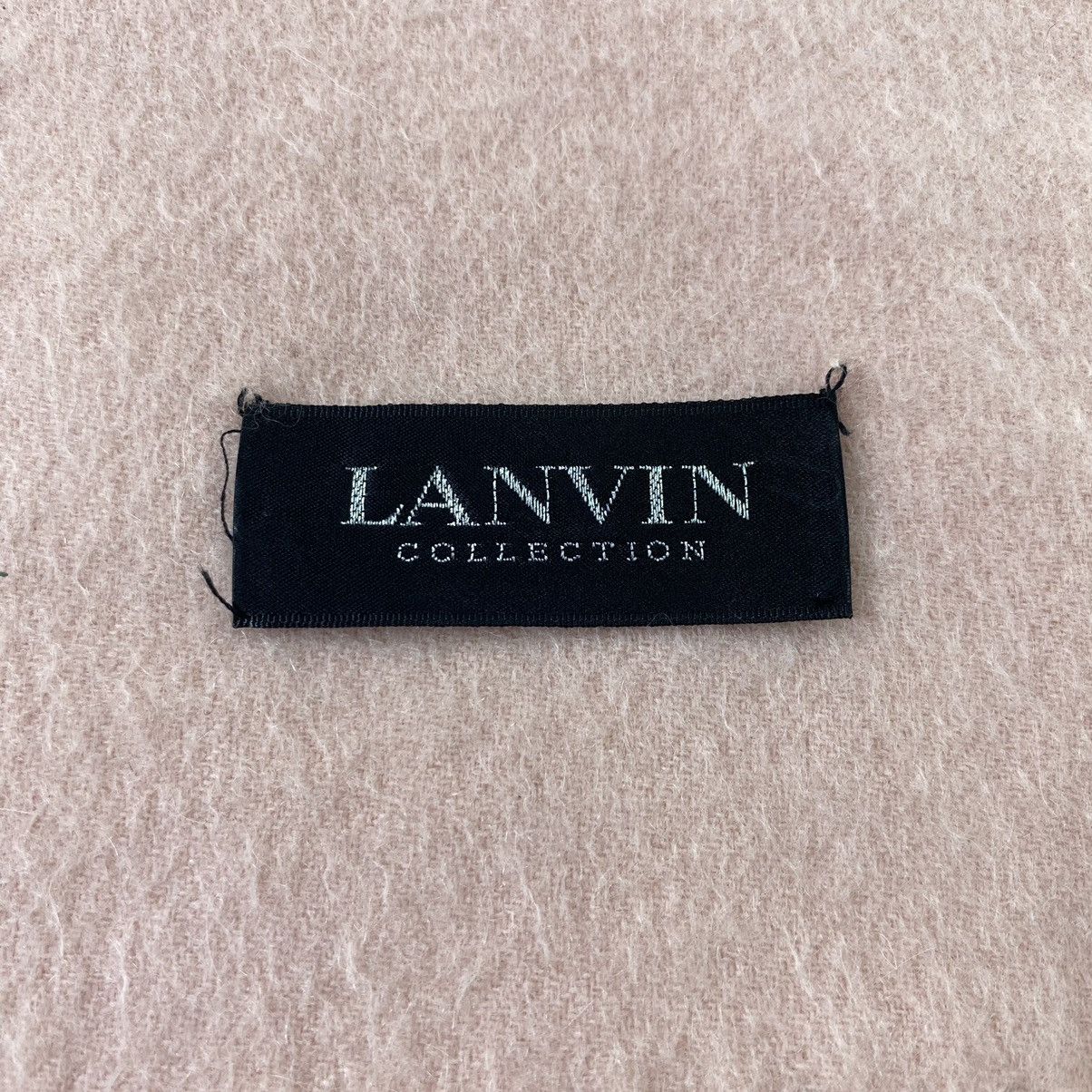 Lanvin × Vintage Lanvin Muffler/ Scar / Neckwear -T1394 Size ONE SIZE - 5 Thumbnail