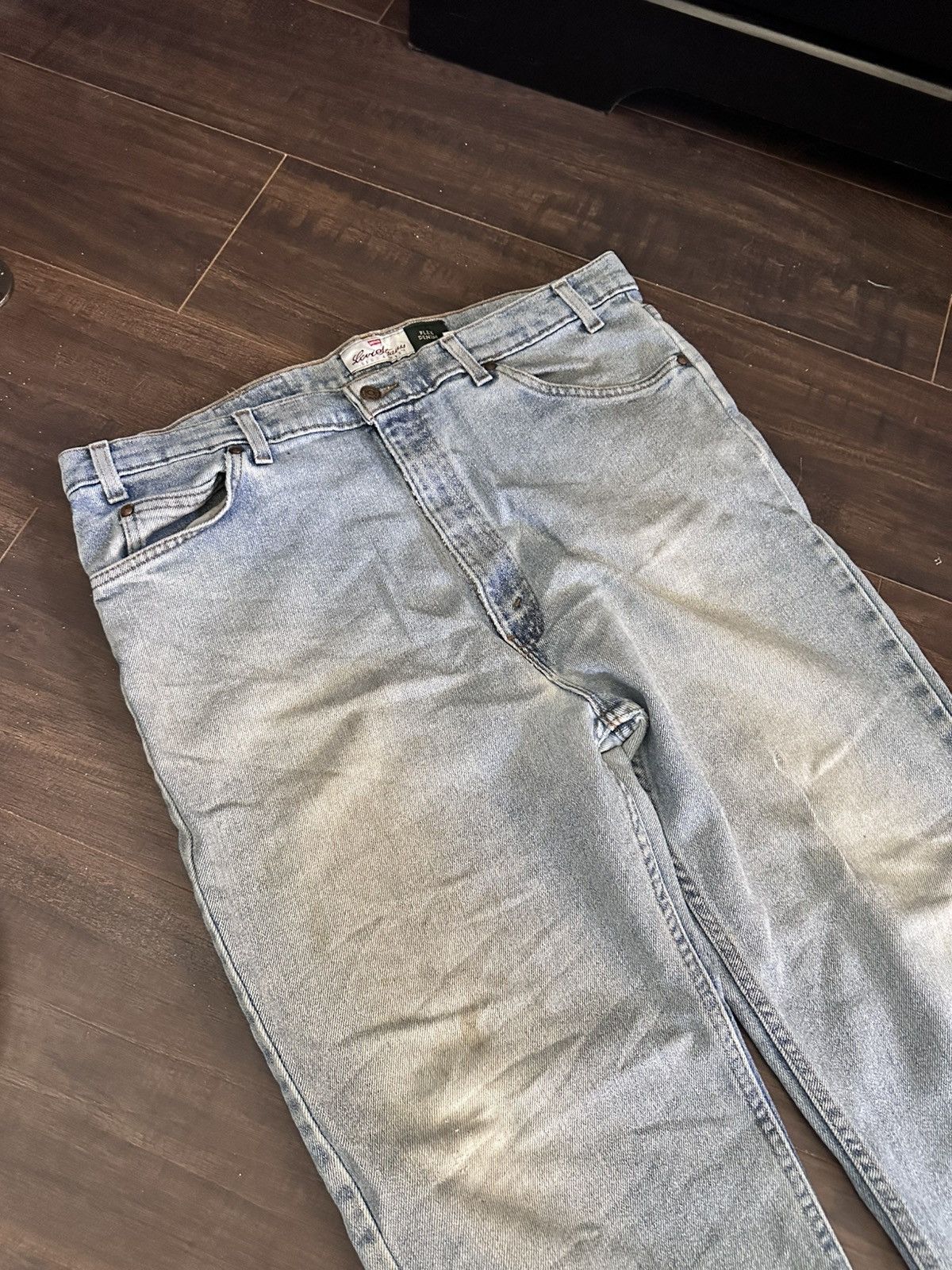 Levi's Vintage Clothing Vintage brown tab light blue flex denim jeans 38 Size US 38 / EU 54 - 2 Thumbnail