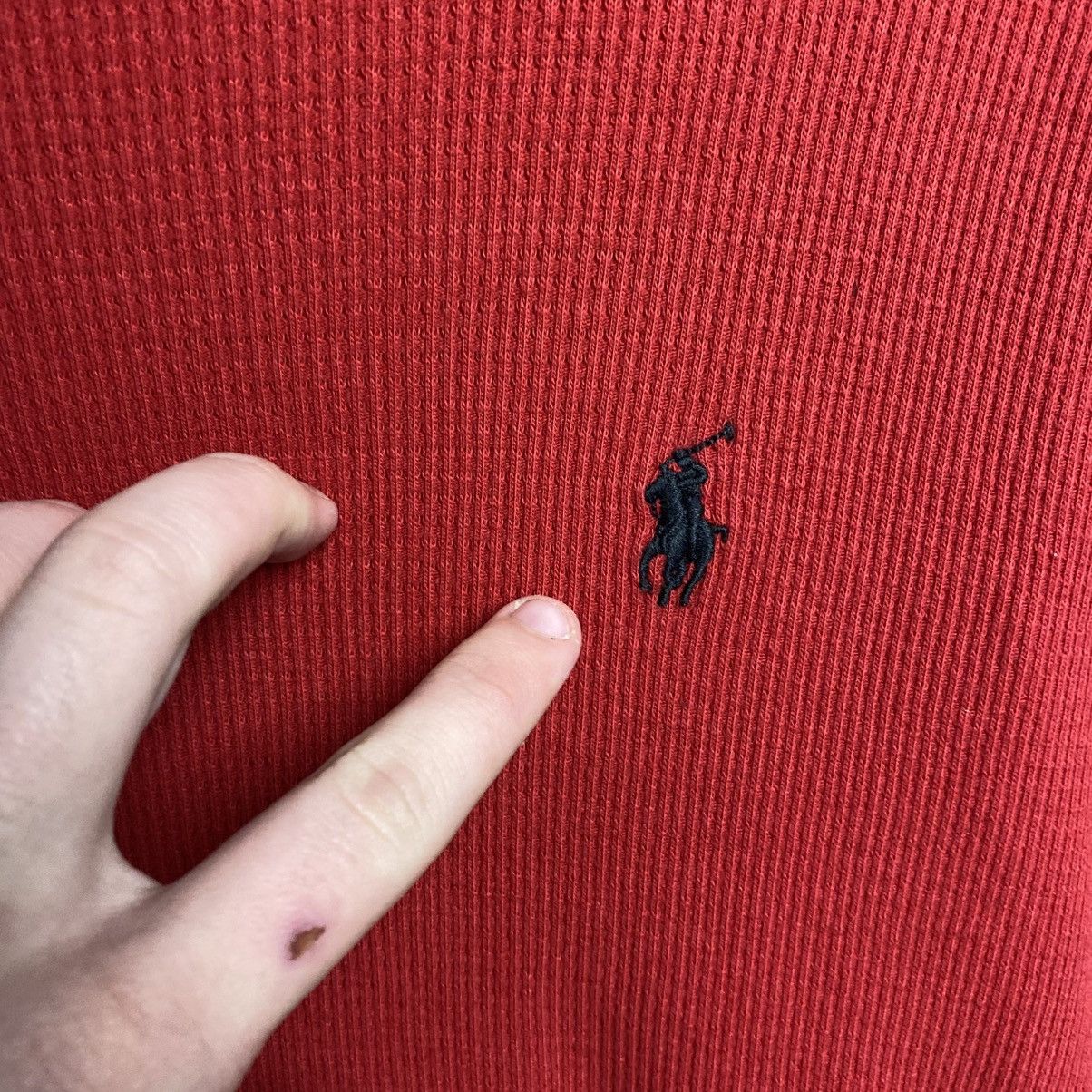 Polo Ralph Lauren Mens Polo Ralph Lauren small pony y2k opiun sweater size L Size US L / EU 52-54 / 3 - 3 Thumbnail