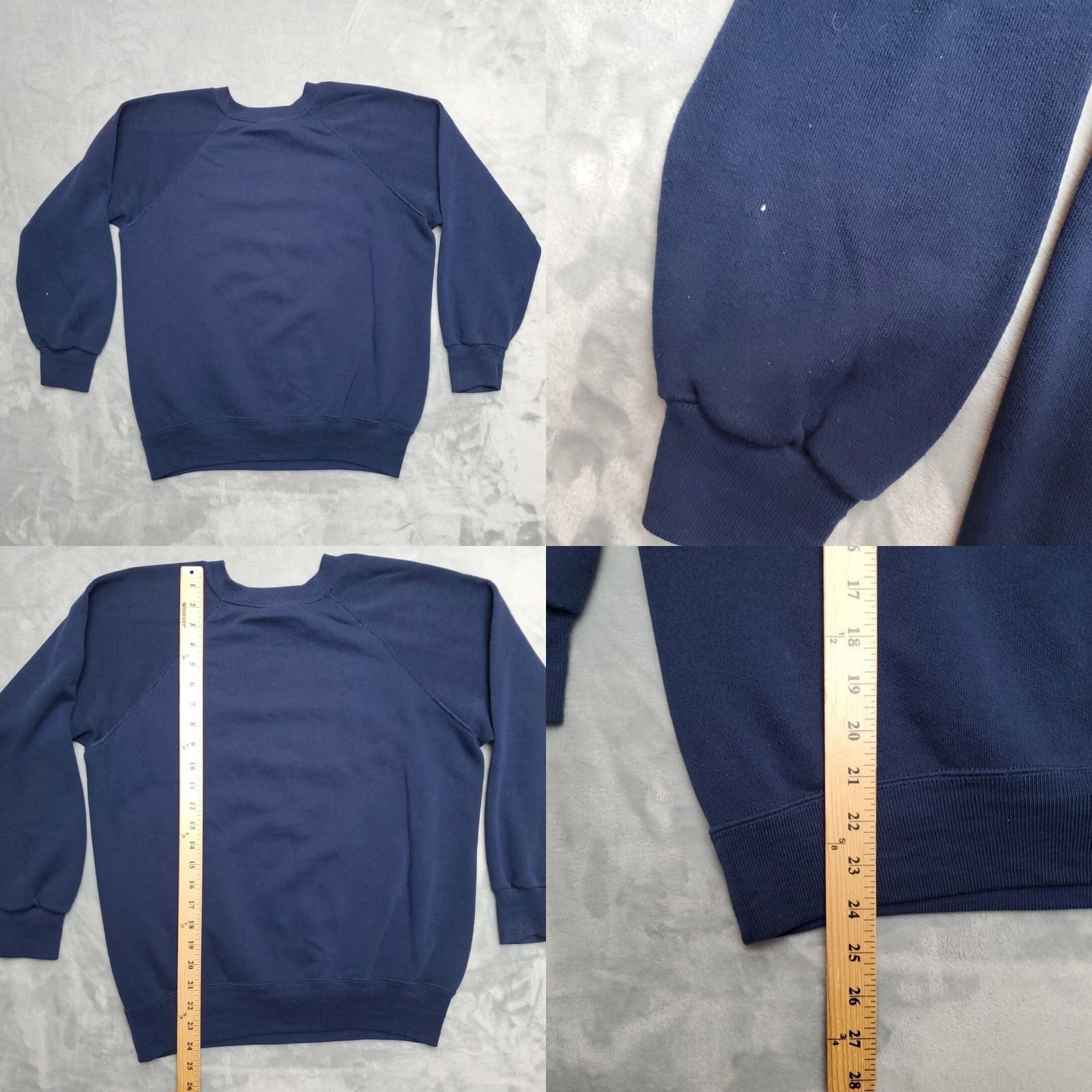 Vintage VINTAGE Notre Dame Sweatshirt Mens M Blue Pullover Crewneck Made in USA Size US M / EU 48-50 / 2 - 8 Thumbnail
