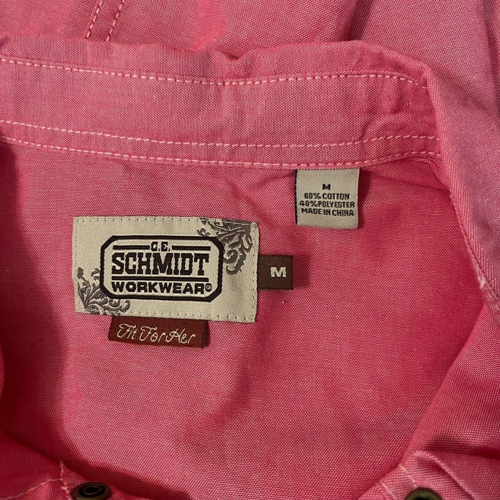 Other C. E. Schmidt Workwear pearl snap button down western shirt Size M / US 6-8 / IT 42-44 - 5 Thumbnail