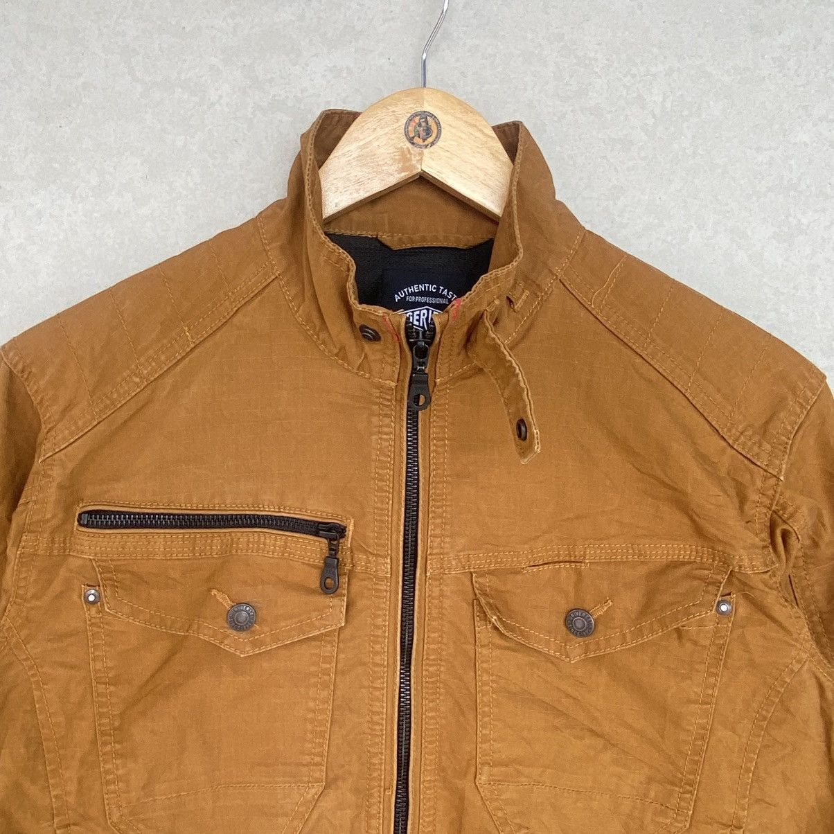 Other Vintage Authentic Brown Streetwear Jacket Pullover Size M Size US M / EU 48-50 / 2 - 4 Thumbnail