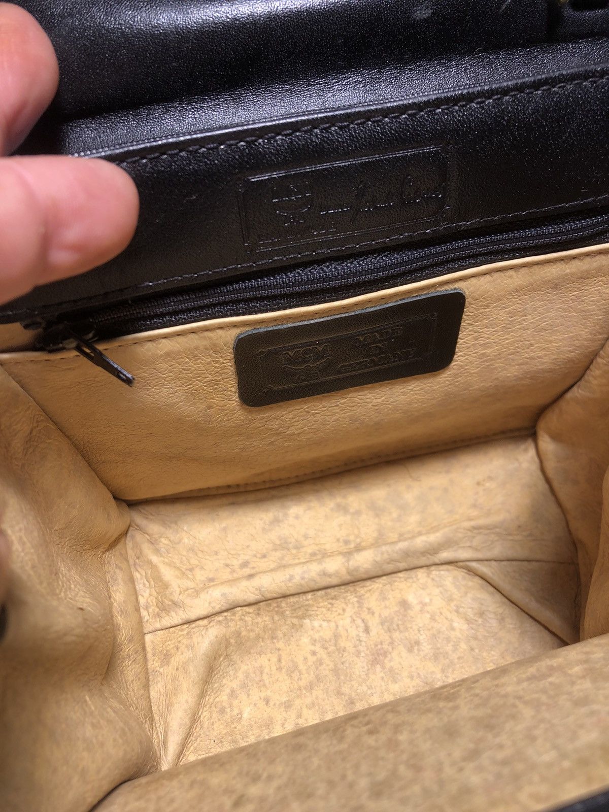 MCM × Vintage Vintage MCM mini kelly bag Size ONE SIZE - 6 Thumbnail