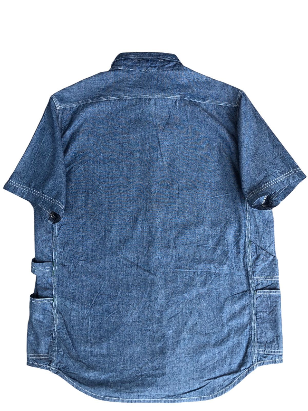 Sassafras Japanese Sassafras Diggin Shirt Denim Size US M / EU 48-50 / 2 - 2 Thumbnail