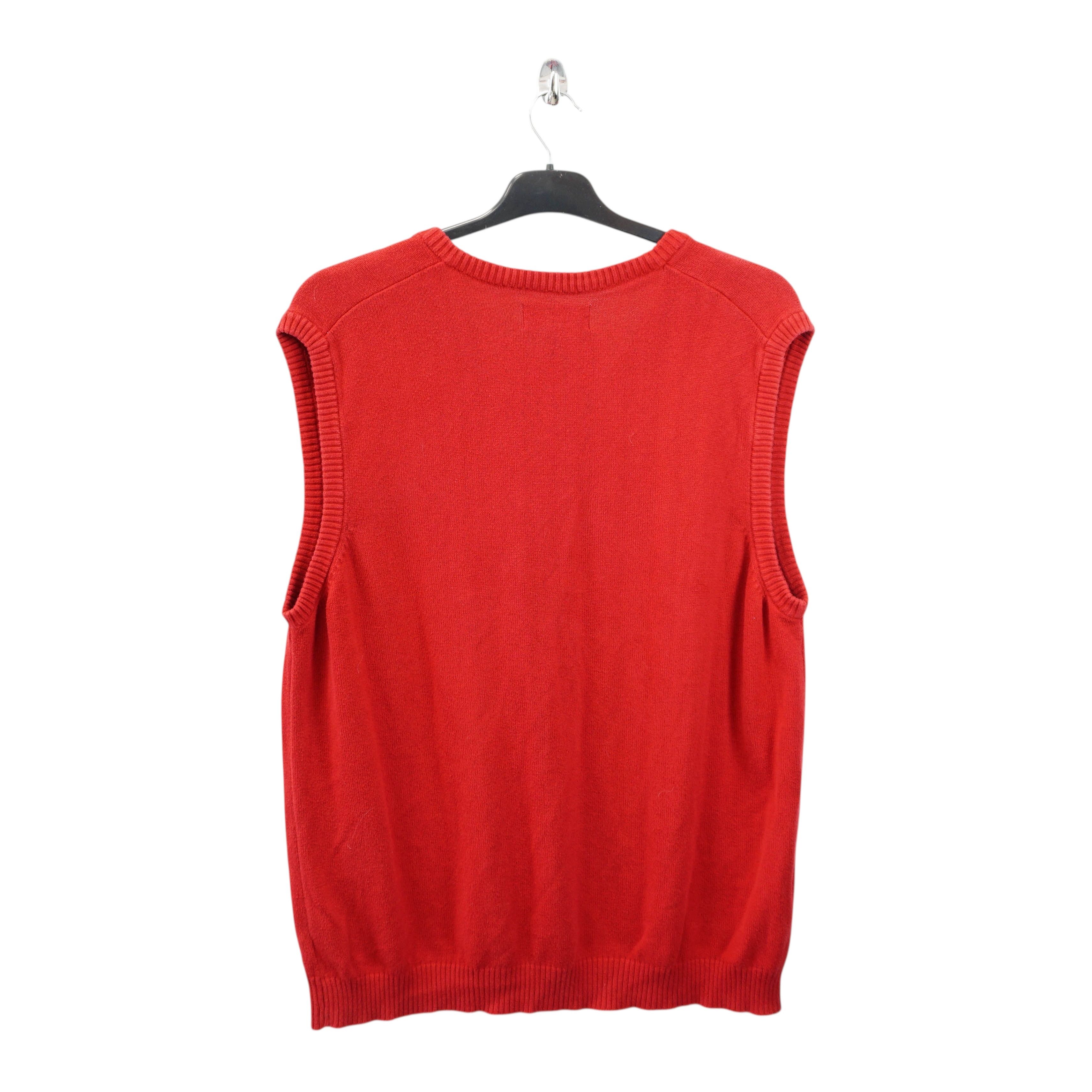 Chaps × Vintage Archive Embroidery Logo Sleeveless Sweater Size US L / EU 52-54 / 3 - 3 Thumbnail