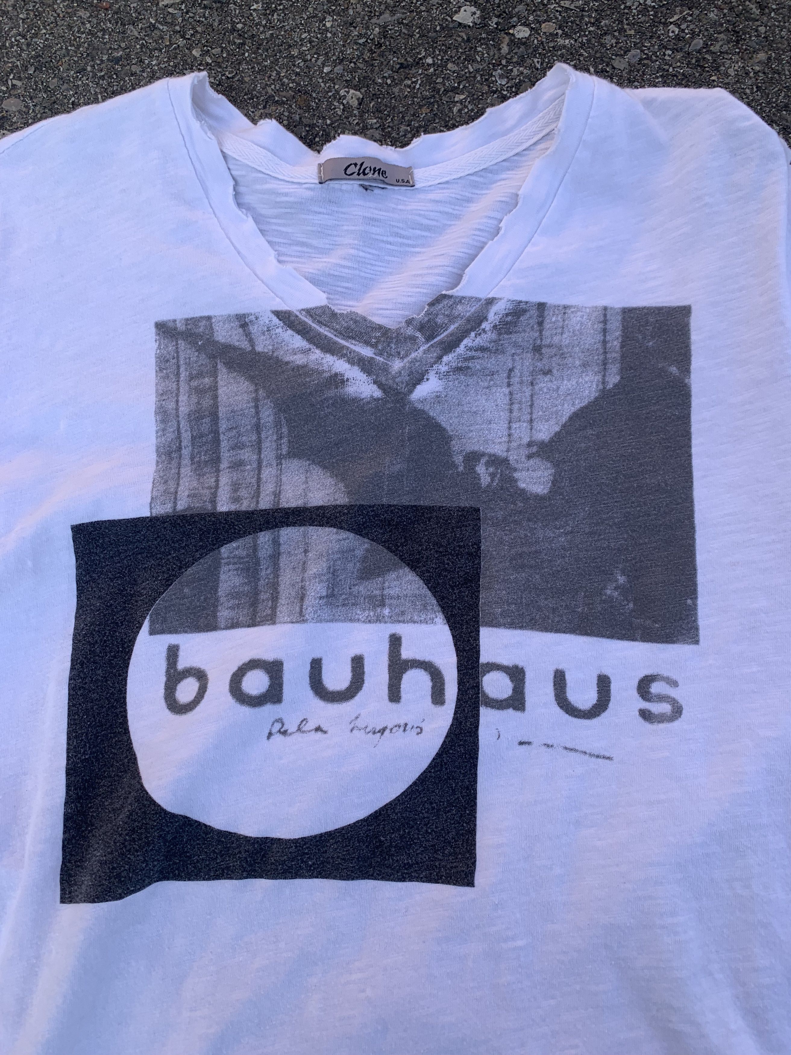 Band Tees × Vintage Vintage Bauhaus Tee Size US S / EU 44-46 / 1 - 2 Thumbnail