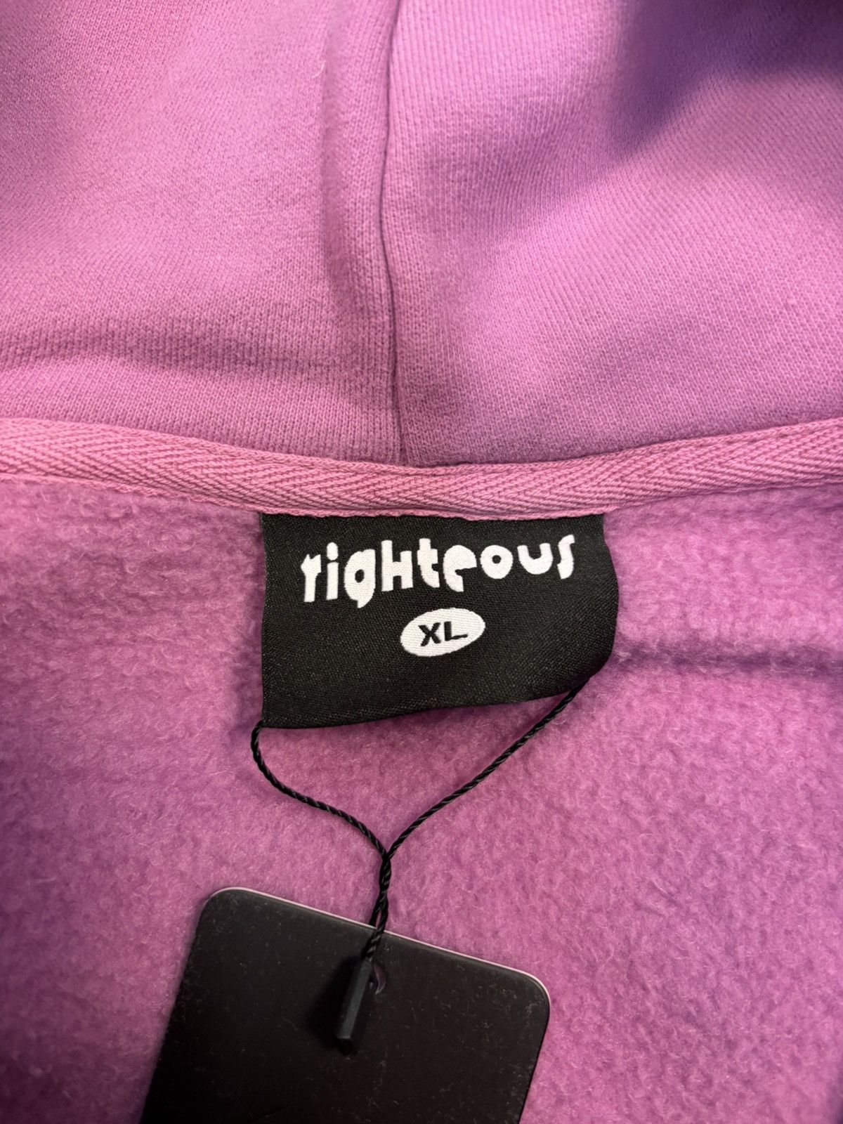 Other Righteous Risen King Zip Up Hoodie, Purple Size US XL / EU 56 / 4 - 10 Thumbnail