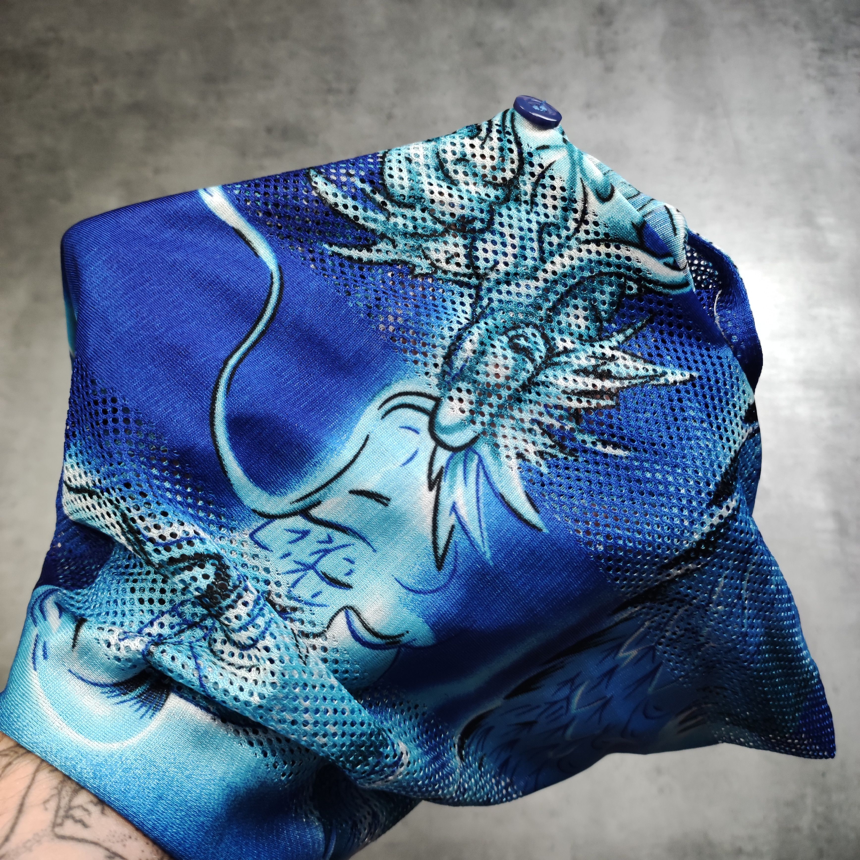 Japanese Brand RARE Full Over Print Japanese Brand Dragon Shirt Size US L / EU 52-54 / 3 - 7 Thumbnail