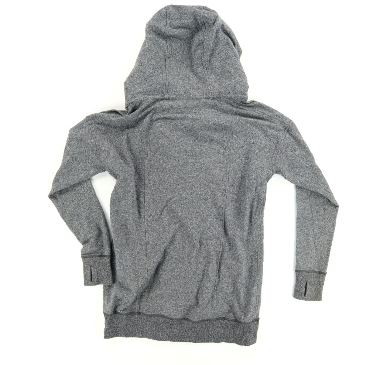 Lululemon VINTAGE Lululemon Wrap Up Hooded Heather Gray Jacket Women 6 Gray Women's 6 Hoodie Jacket Activewear Size M / US 6-8 / IT 42-44 - 4 Thumbnail