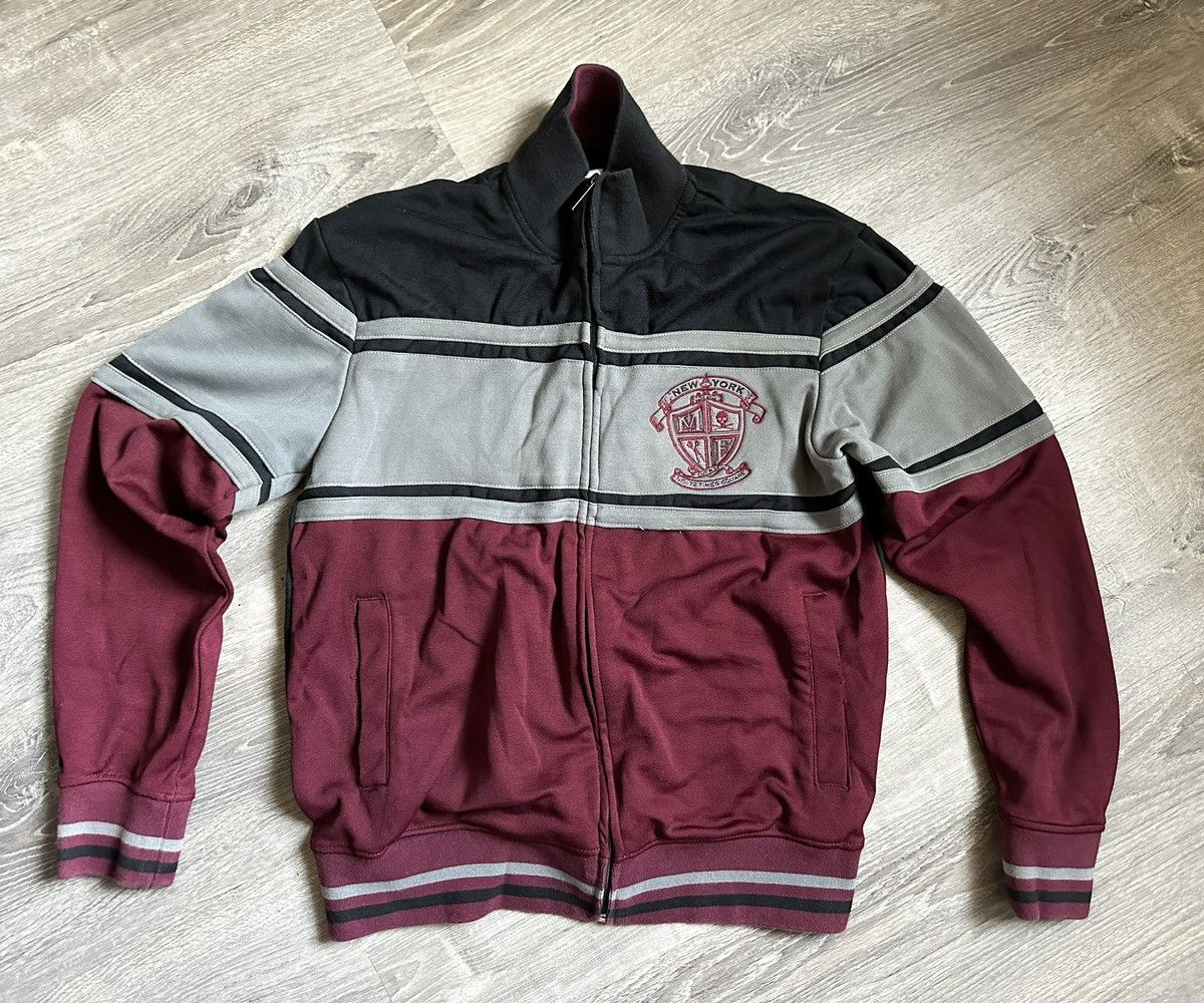 Marc Ecko × Vintage Marc Ecko New York Zip Up Sweater Size US M / EU 48-50 / 2 - 1 Thumbnail