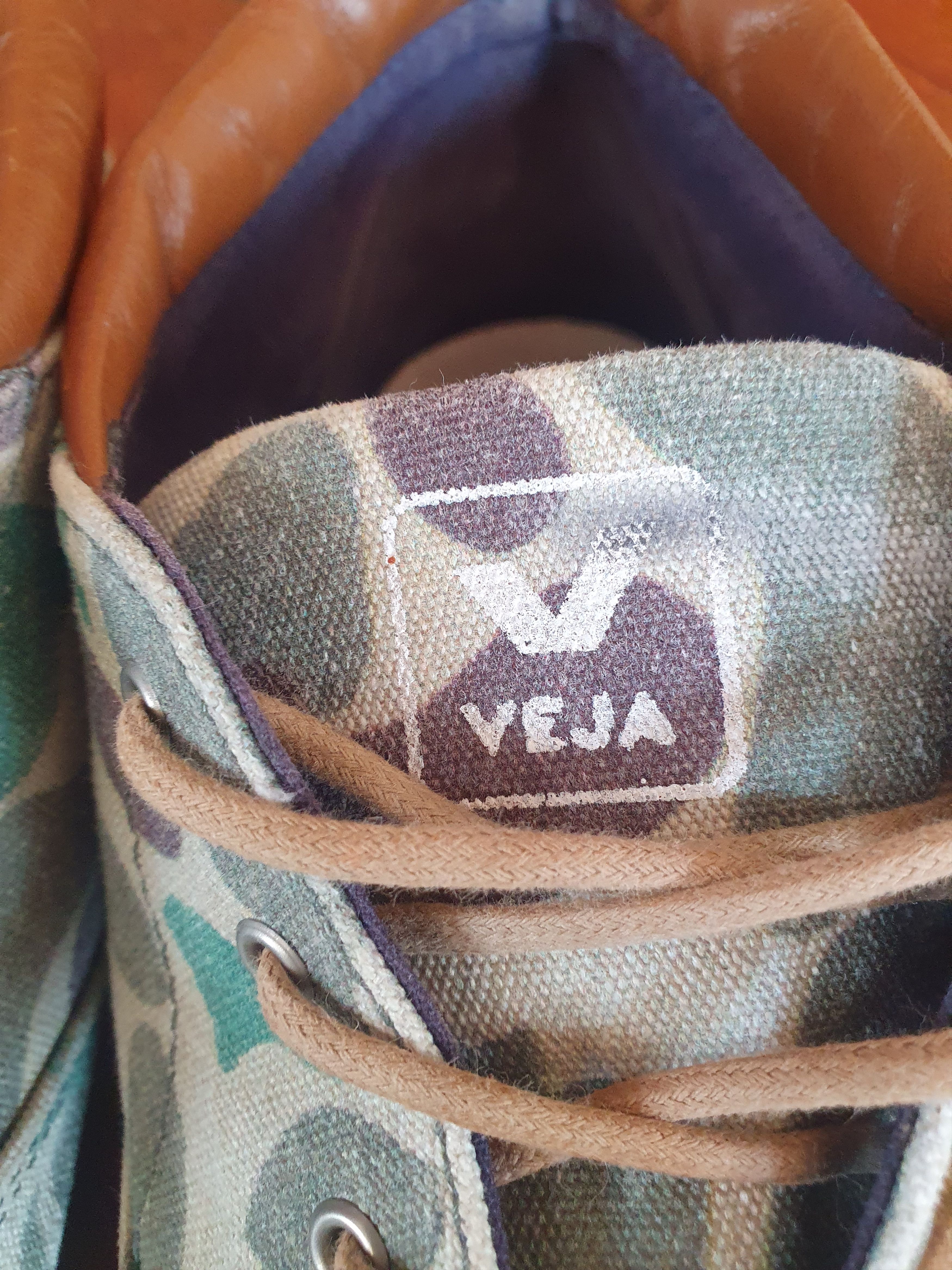 Veja Veja Men's Camouflage Trainers sz US 11.5/UK11/EU45 Size US 11.5 / EU 44-45 - 7 Thumbnail