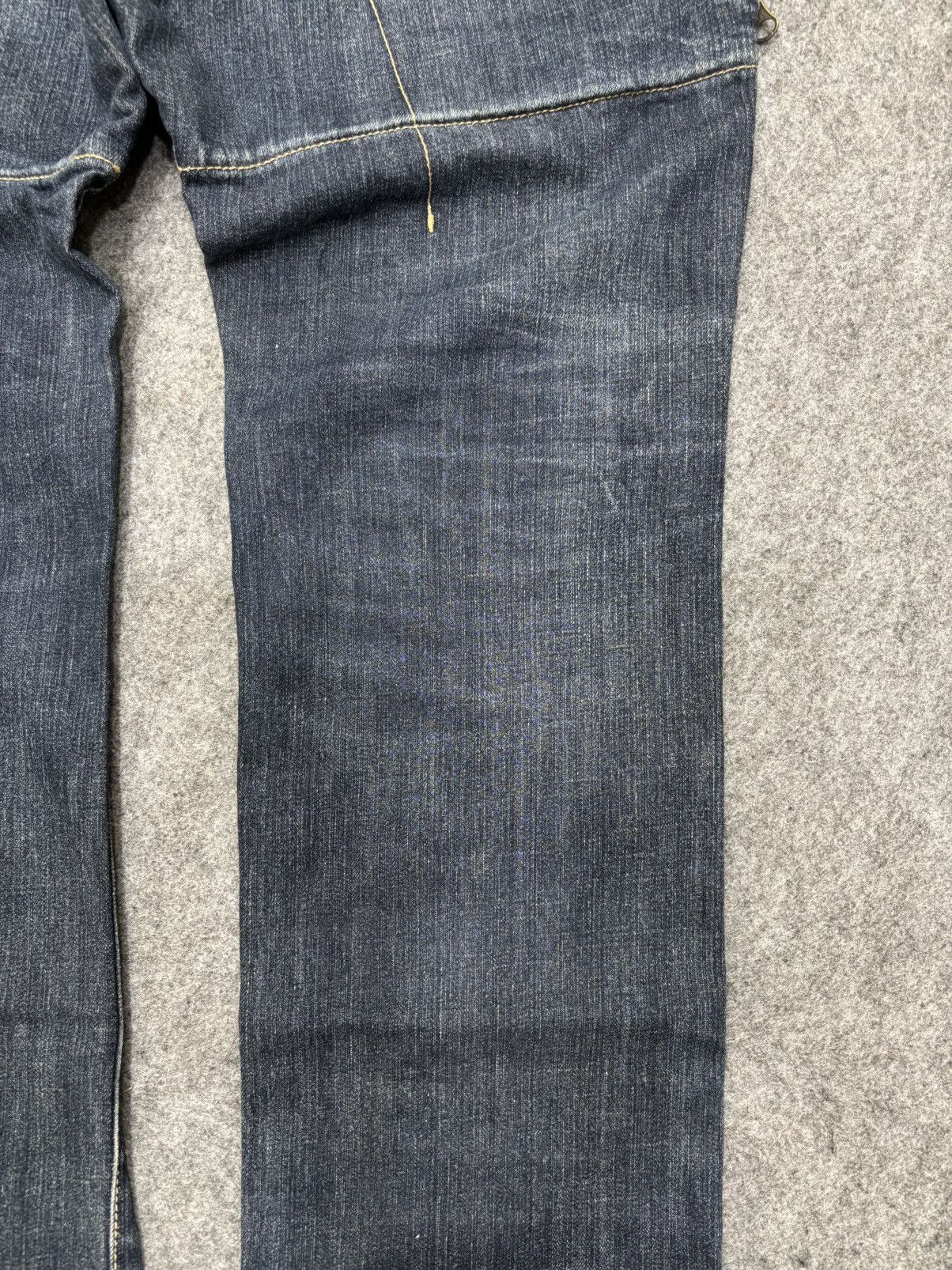 PPFM 💥Archival Style💥PPFM Double Waist Sick Design Jeans F628 Size US 35 - 13 Thumbnail