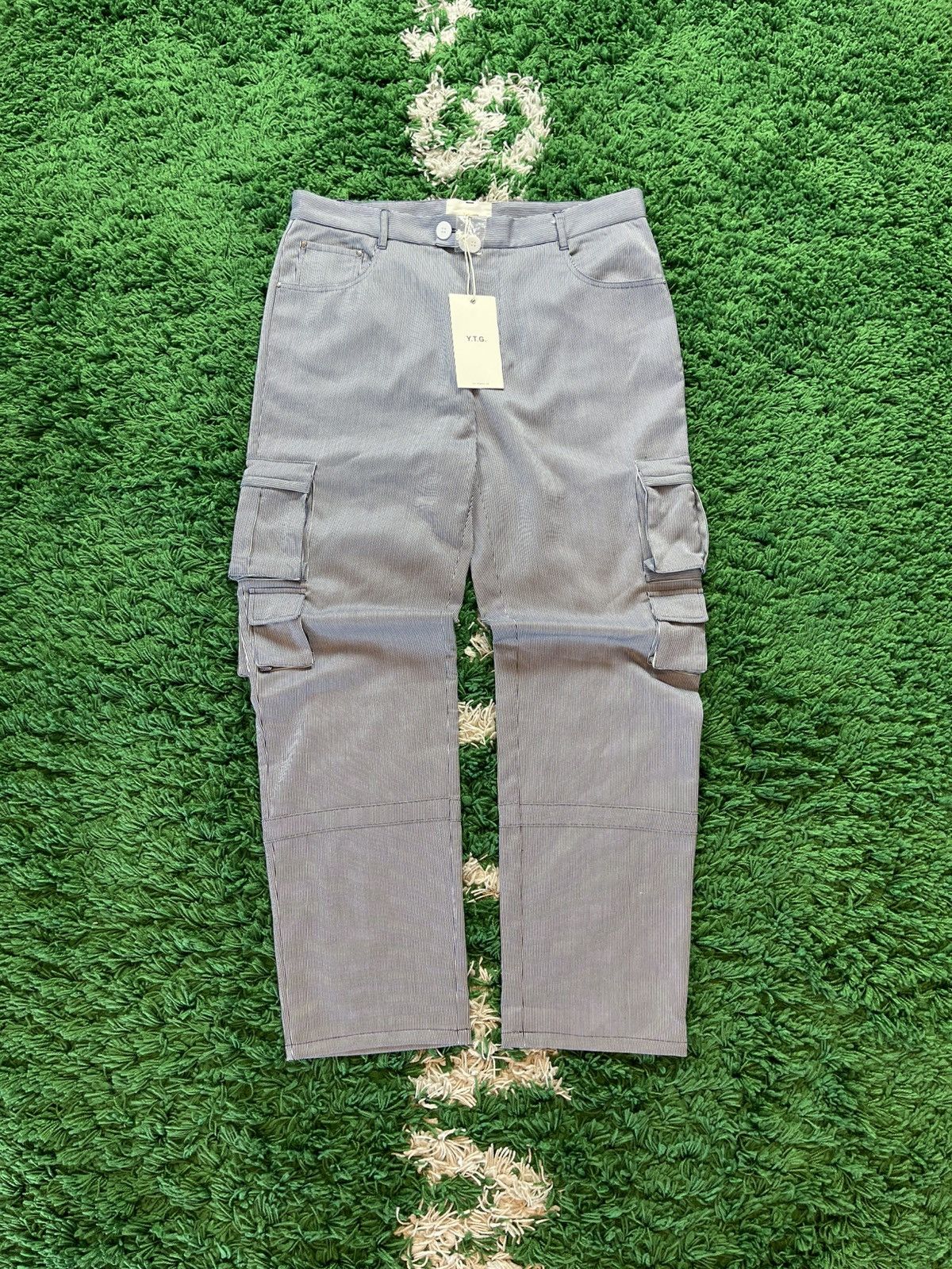 YITAI Yitai Striped Casual Pants Size US 36 / EU 52 - 1 Thumbnail