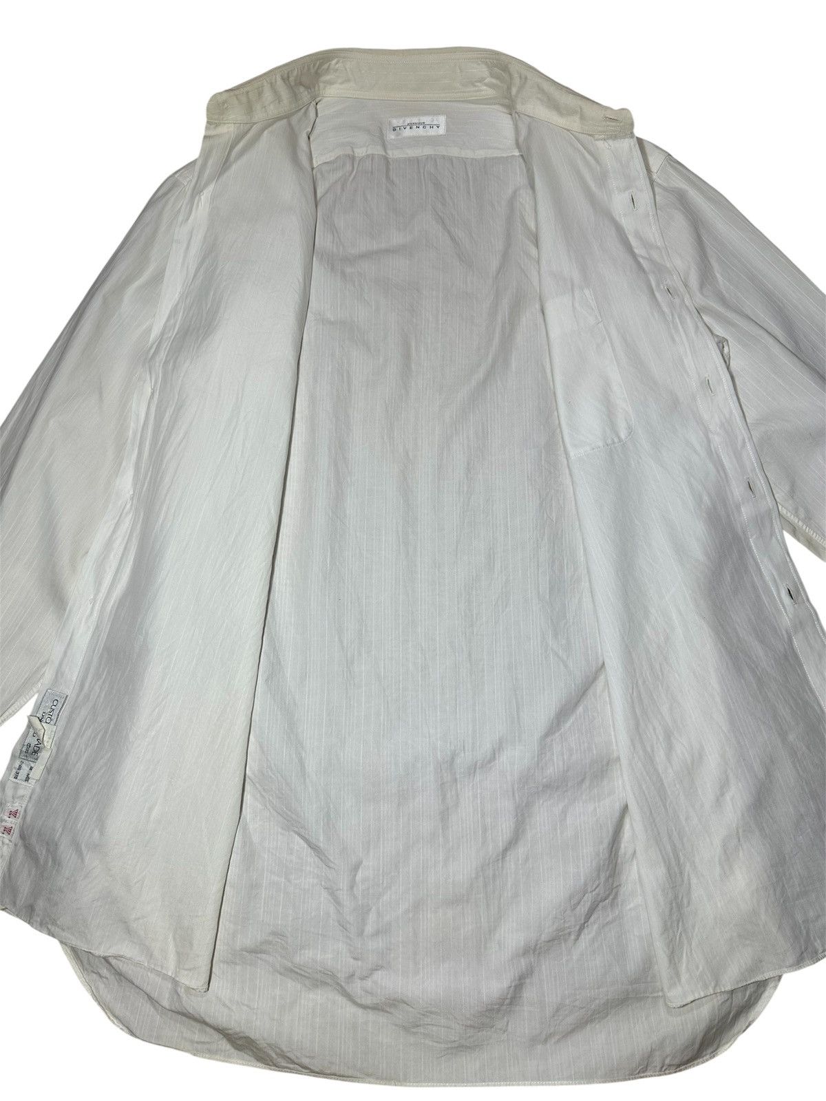 Givenchy Givenchy Monsieur white striped long-sleeved Size US L / EU 52-54 / 3 - 7 Thumbnail