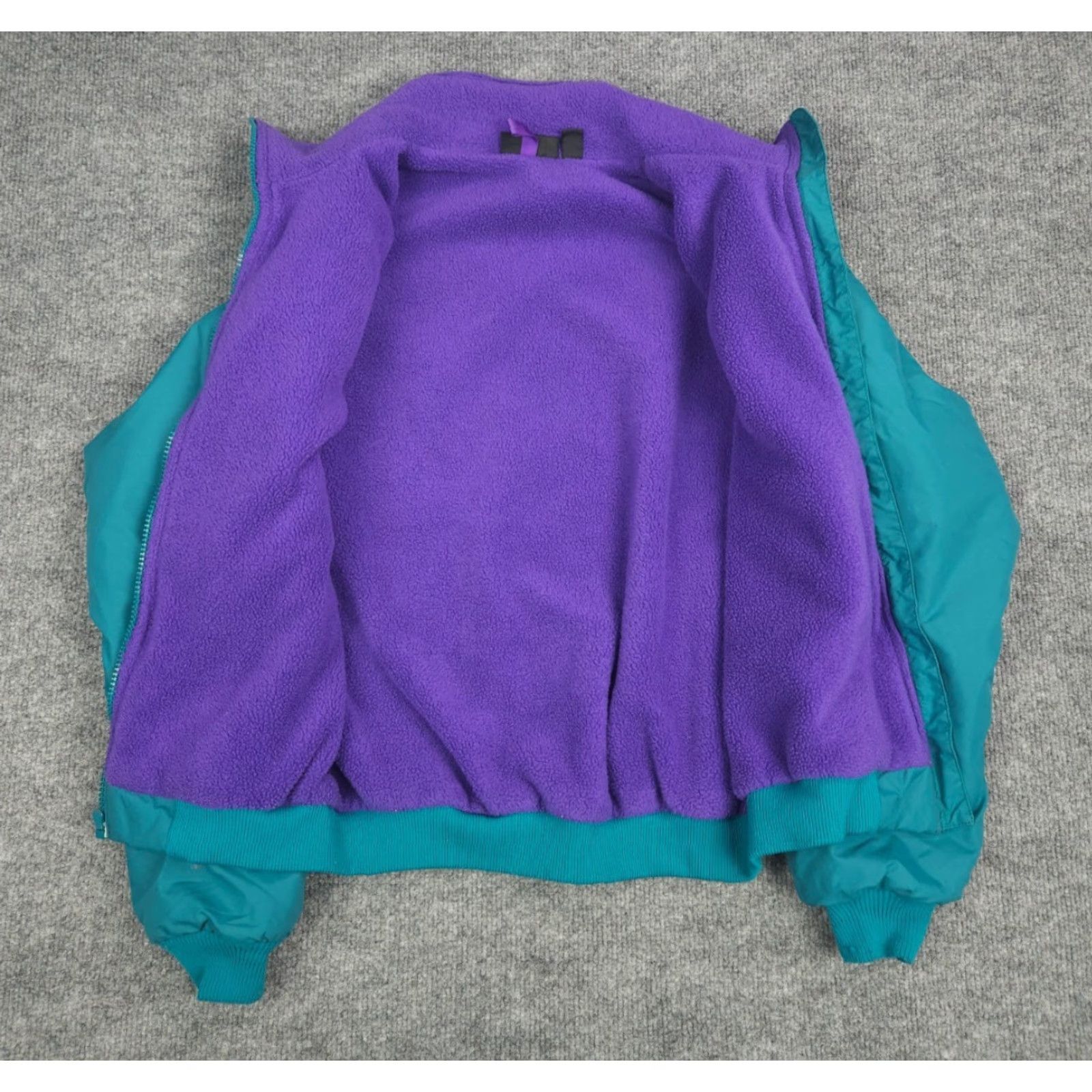 Patagonia VINTAGE Patagonia Jacket Women's 8 Green Fleece Lined Made USA Full Zip Size M / US 6-8 / IT 42-44 - 5 Thumbnail