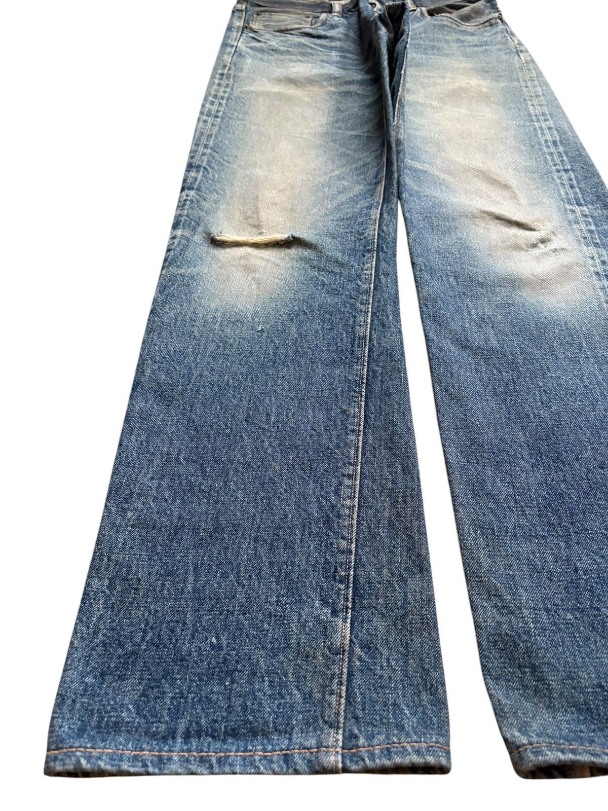 Warehouse & Co. Vintage Japanese Warehouse & Co Selvedge Mud Wash Jeans Size US 29 - 7 Thumbnail