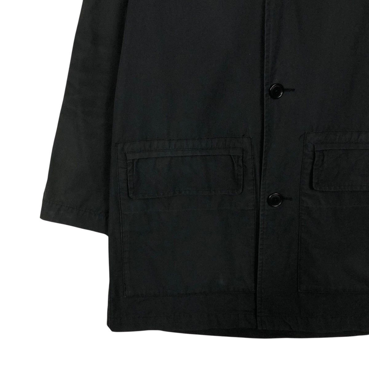 Margaret Howell 📌Rich Black Vintage Chore Jacket MHL Margaret Howell Canvas Size US M / EU 48-50 / 2 - 5 Thumbnail