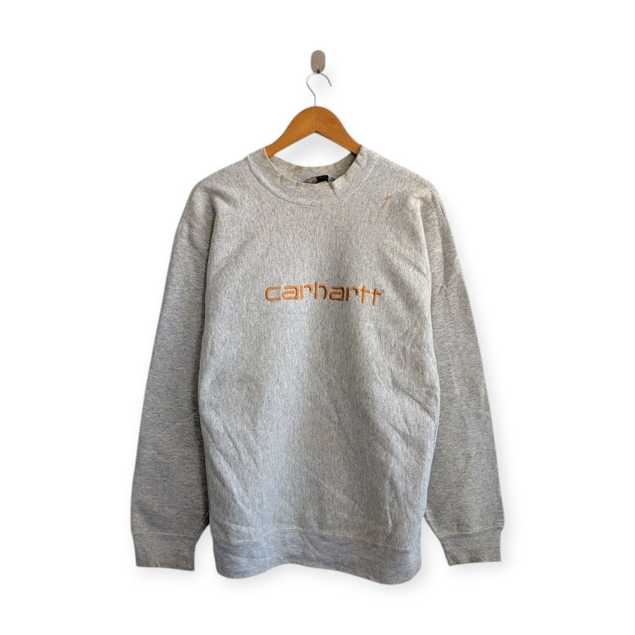 Carhartt vintage CARHATT embroidered logo spell out sweatshirts Size US L / EU 52-54 / 3 - 1 Thumbnail