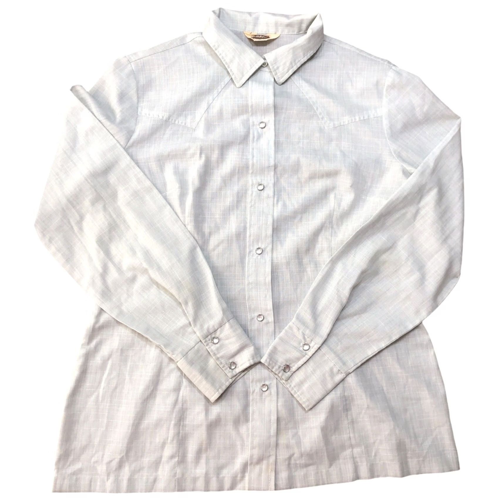 Vintage VINTAGE Lasso Shirt Womens Large Cowgirl Pearl Snap Western 60s 70s Size L / US 10 / IT 46 - 2 Thumbnail